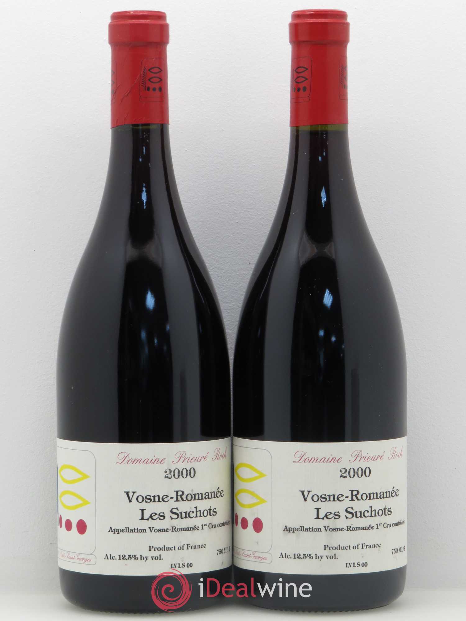 Vosne-Romanée 1er Cru Les Suchots Prieuré Roch 2000 - Lot de 2 bouteilles - 0