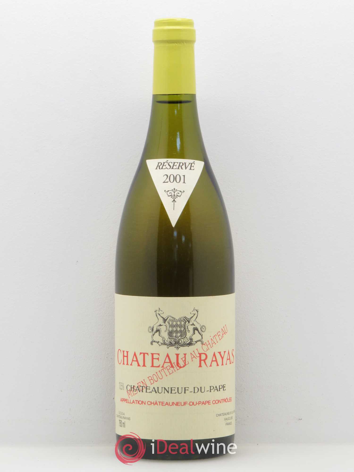 Châteauneuf-du-Pape Château Rayas Emmanuel Reynaud 2001 - Lot de 1 bouteille - 0