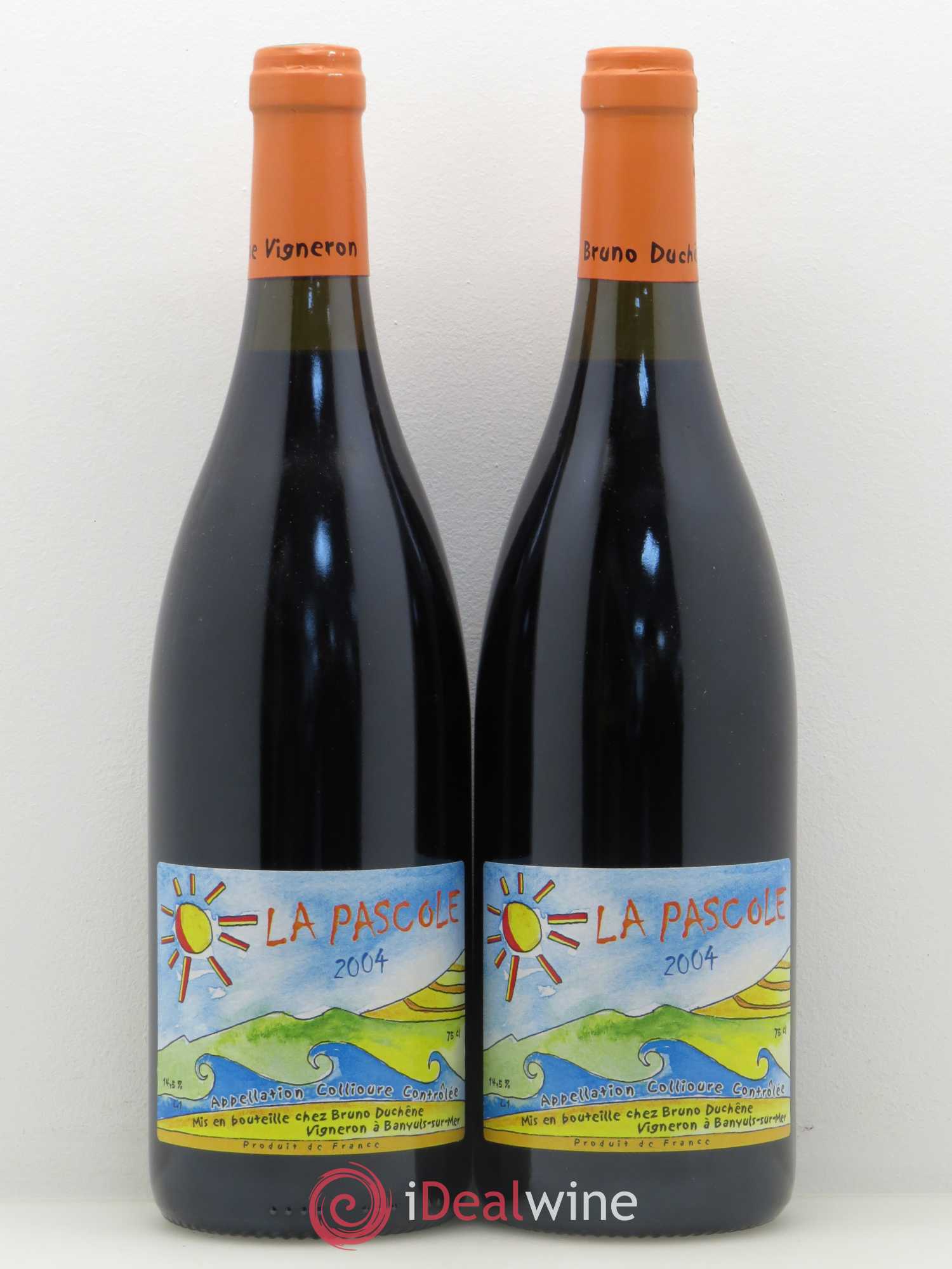 Collioure La Pascole Bruno Duchêne 2004 - Posten von 2 Flaschen - 0