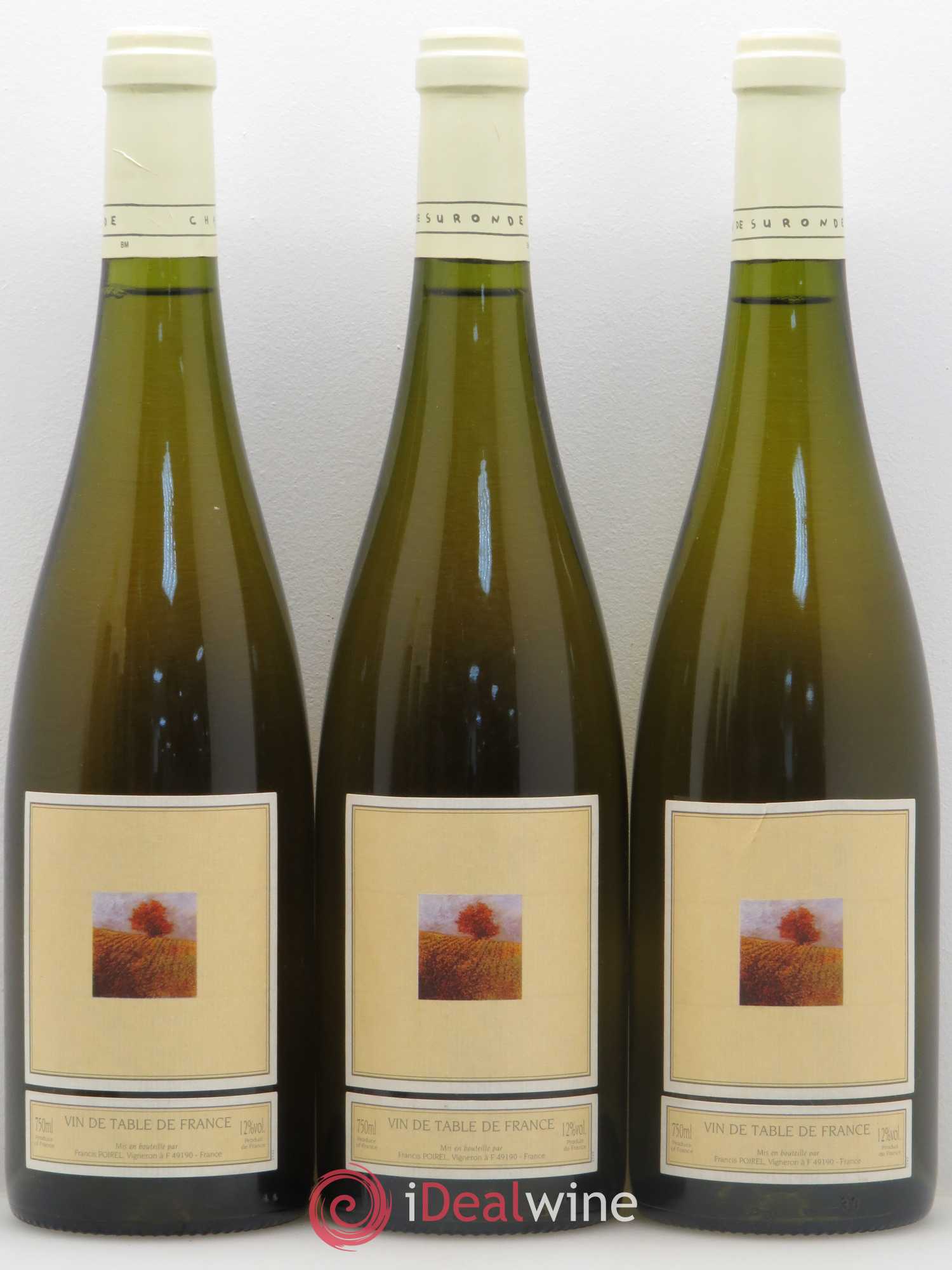 Vin de table Sauvignon Suronde - Posten von 12 Flaschen - 1