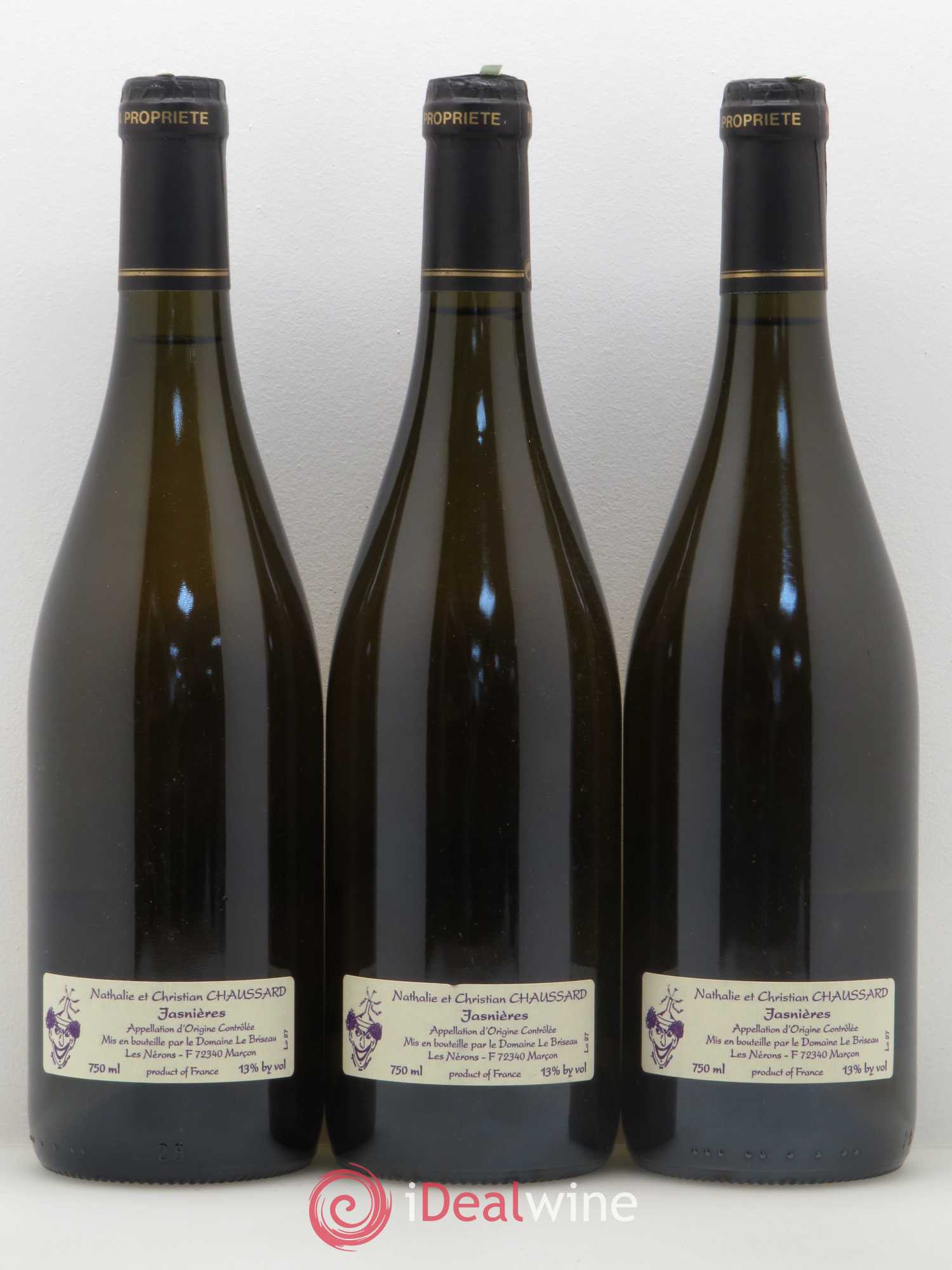 Jasnières Clos des Longues Vignes Domaine le Briseau 1970 - Posten von 12 Flaschen - 4