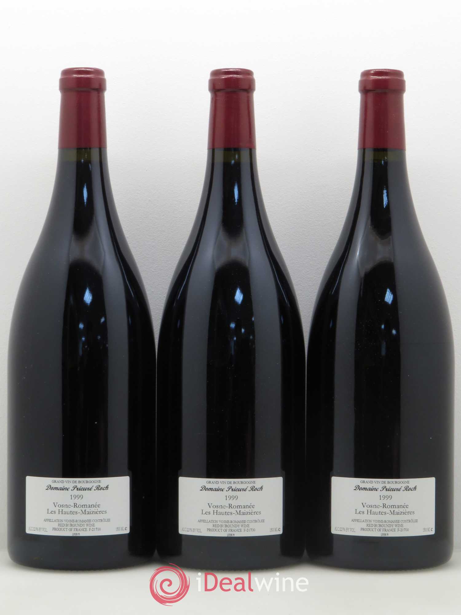 Vosne-Romanée Les Hautes Maizières Prieuré Roch 1999 - Lot de 6 magnums - 4