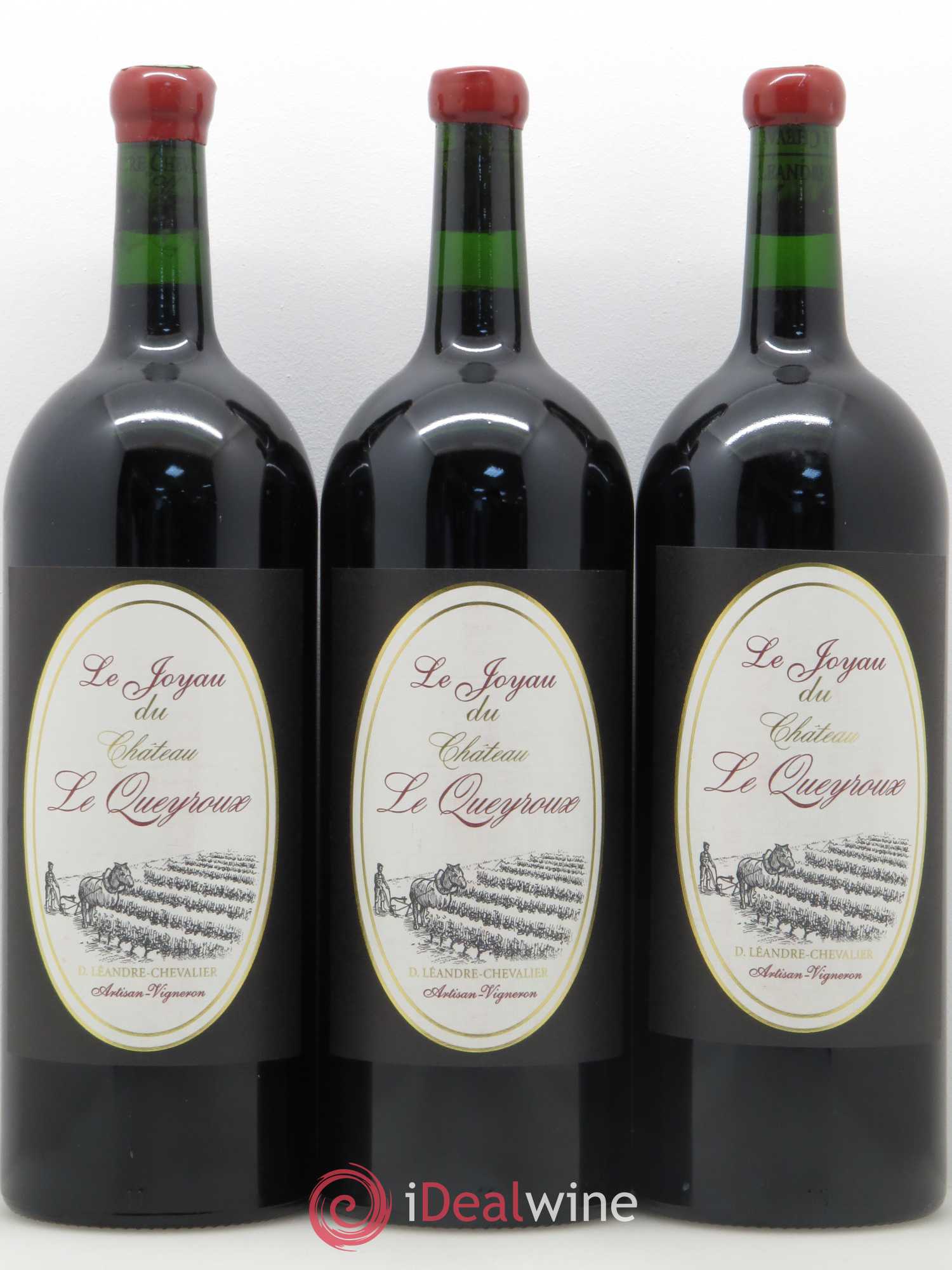 Premières-Côtes-de-Blaye (Blaye-Côtes-de-Bordeaux) Le Joyau du château Le Queyroux 2000 - Posten von 3 Magnum - 0