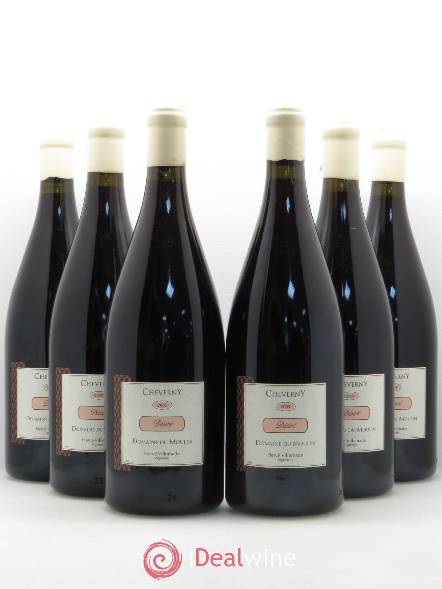 Divers Cheverny Désiré Hervé Villemade 2005 - Posten von 6 Magnum - 0