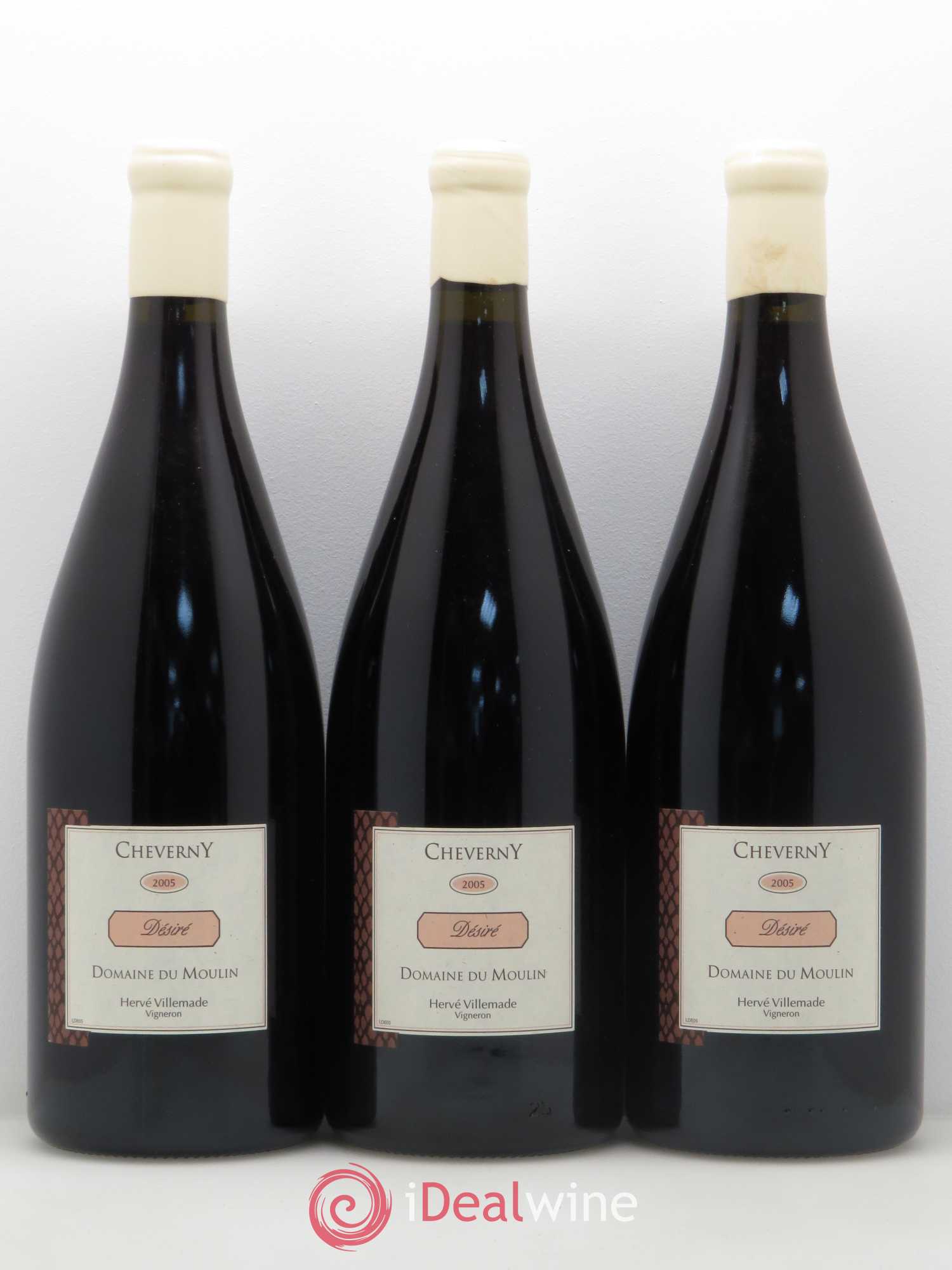 Divers Cheverny Désiré Hervé Villemade 2005 - Posten von 3 Magnum - 0