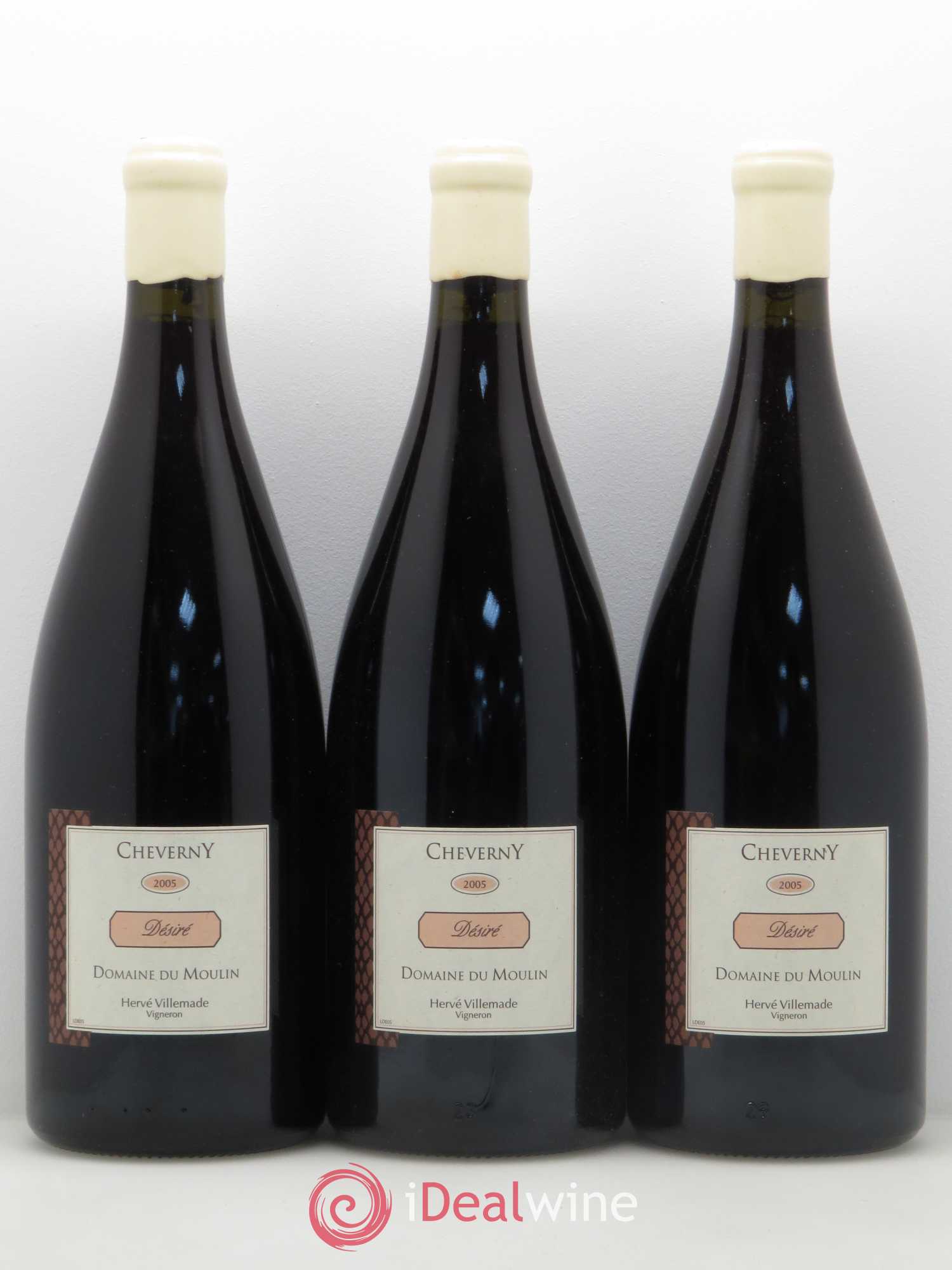 Divers Cheverny Désiré Hervé Villemade 2005 - Posten von 3 Magnum - 0