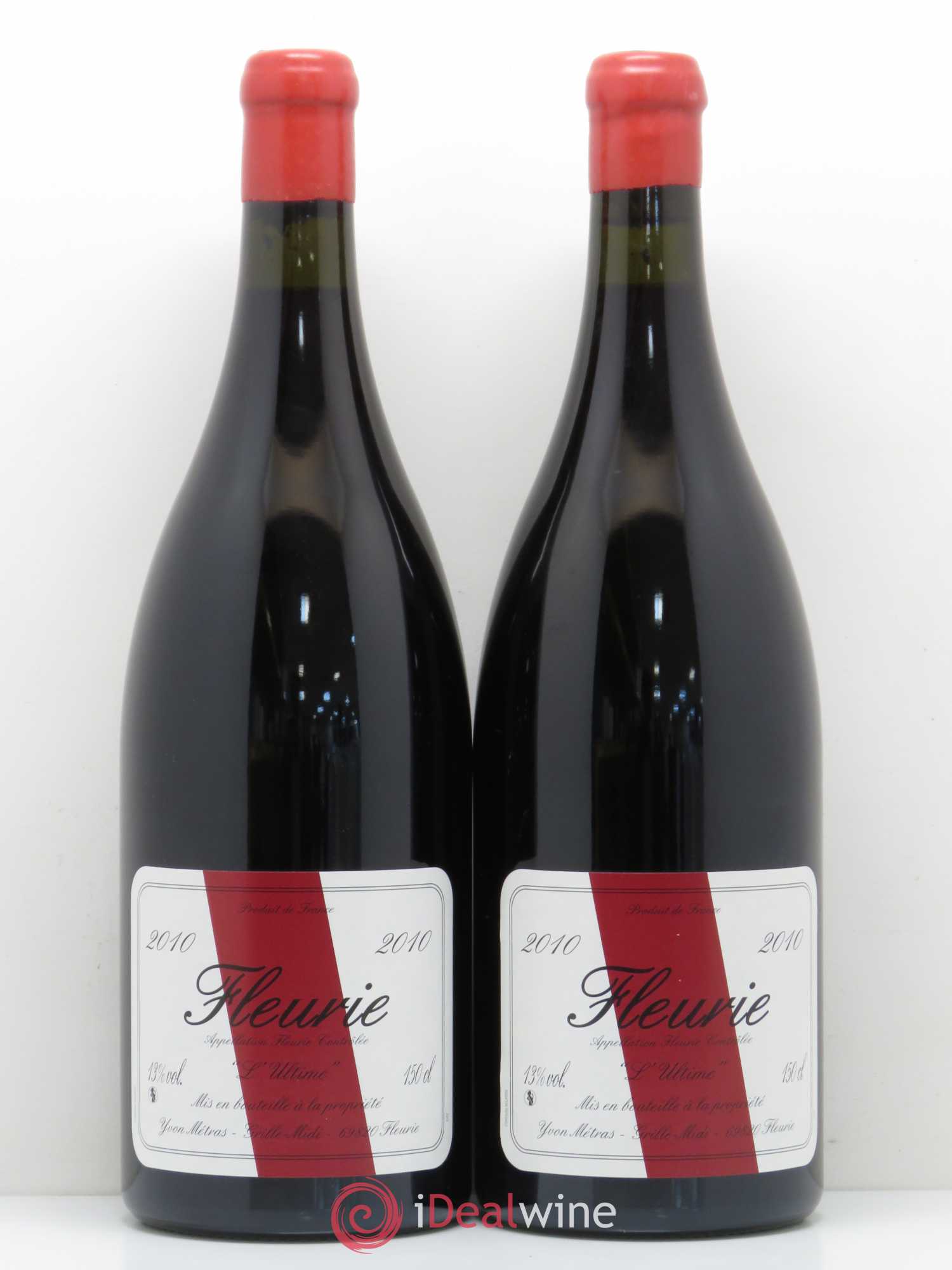 Fleurie l'Ultime Yvon Métras 2010 - Lot de 2 magnums - 0