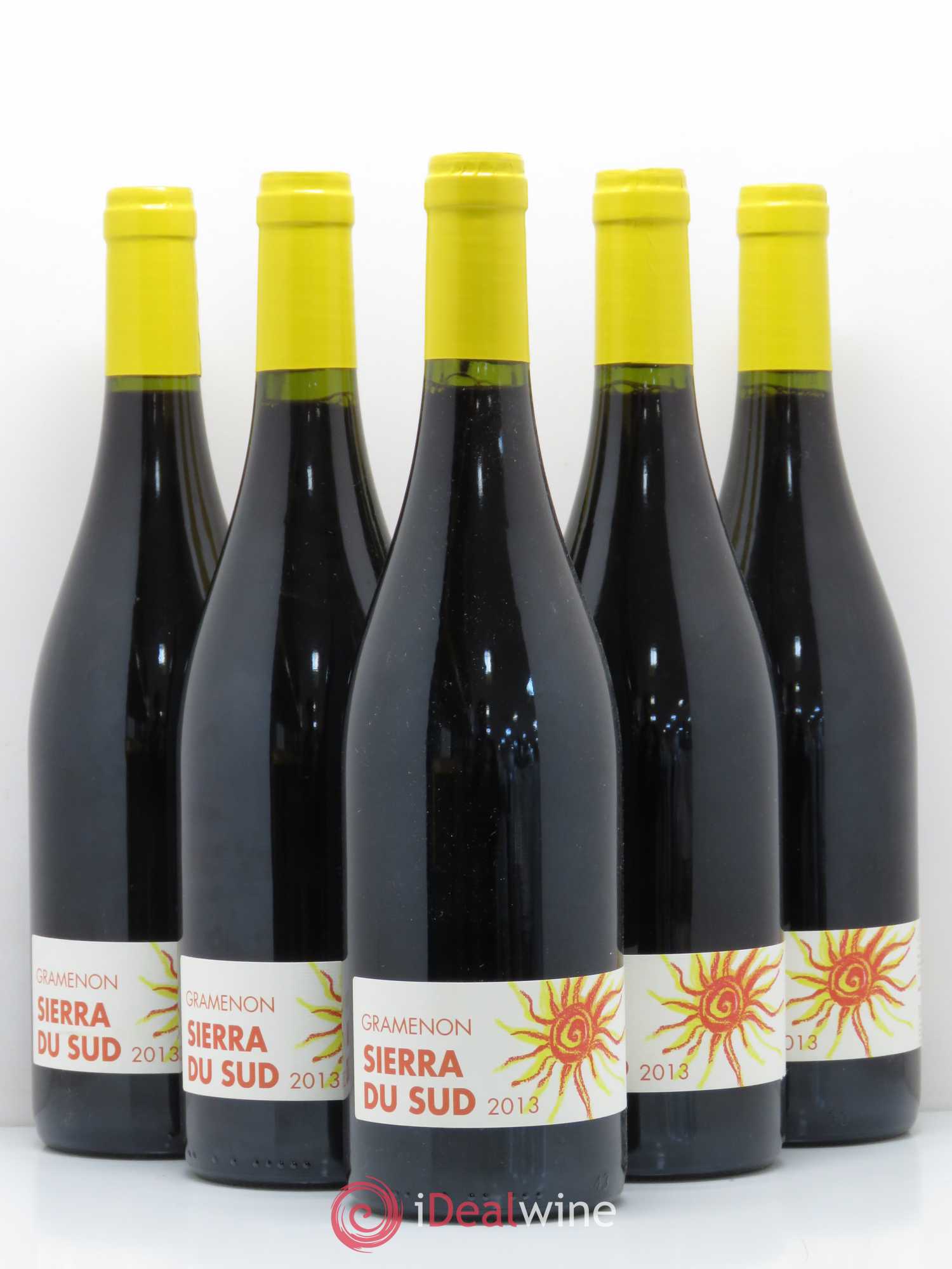 Côtes-du-Rhône Sierra du Sud Gramenon (Domaine) 2013 - Lot de 5 bouteilles - 0