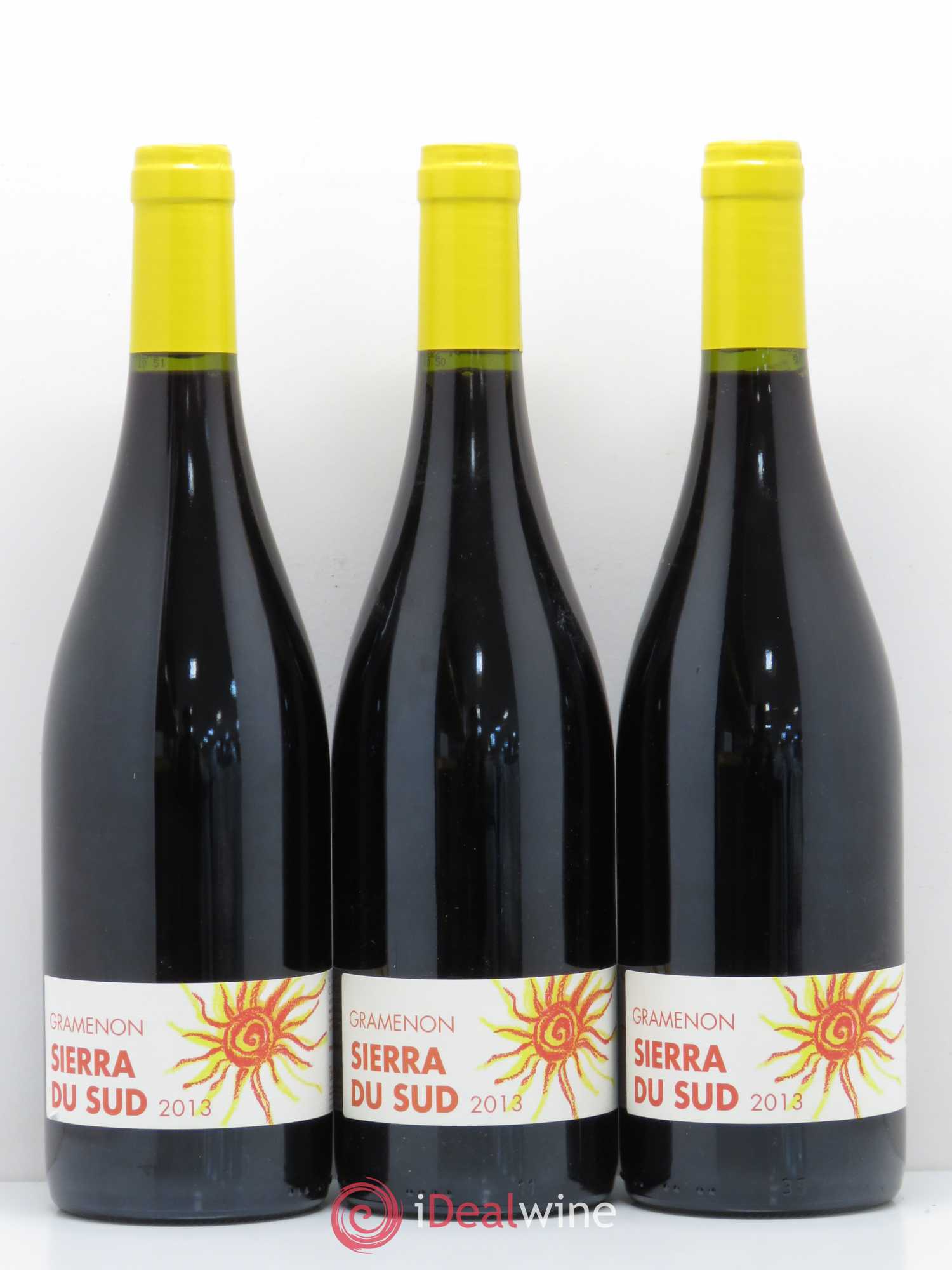 Côtes-du-Rhône Sierra du Sud Gramenon (Domaine) 2013 - Lot de 3 bouteilles - 0