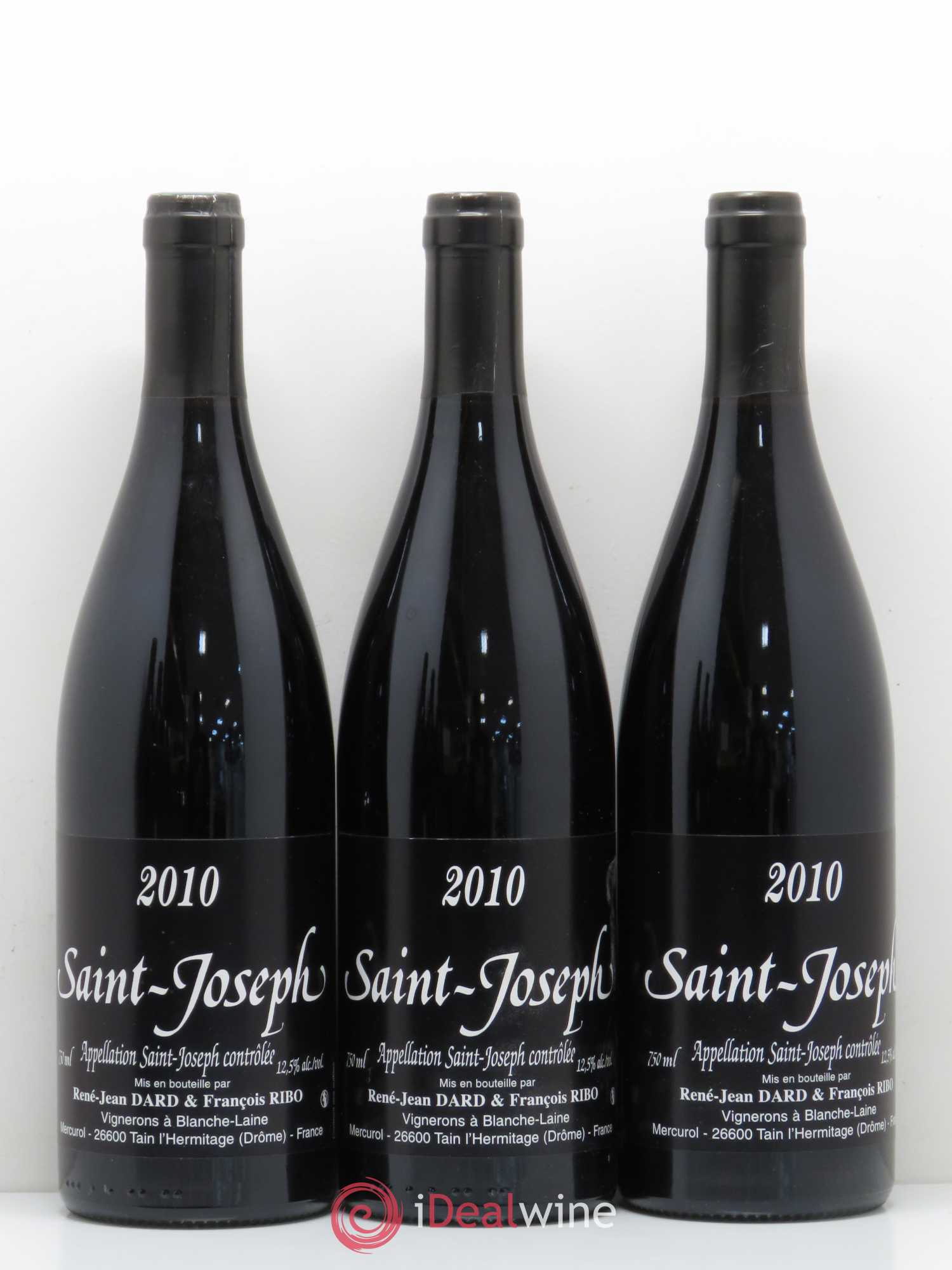 Saint-Joseph Réné-Jean Dard et François Ribo 2010 - Lot de 6 bouteilles - 2