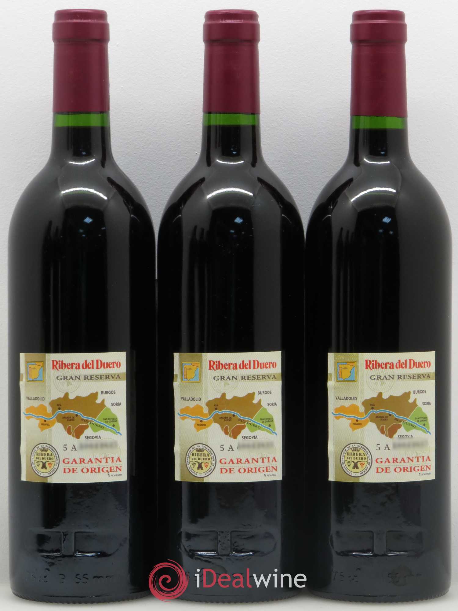 Ribera Del Duero DO Vega Sicilia Unico Famille Alvarez 1989 - Lot de 12 bouteilles - 2