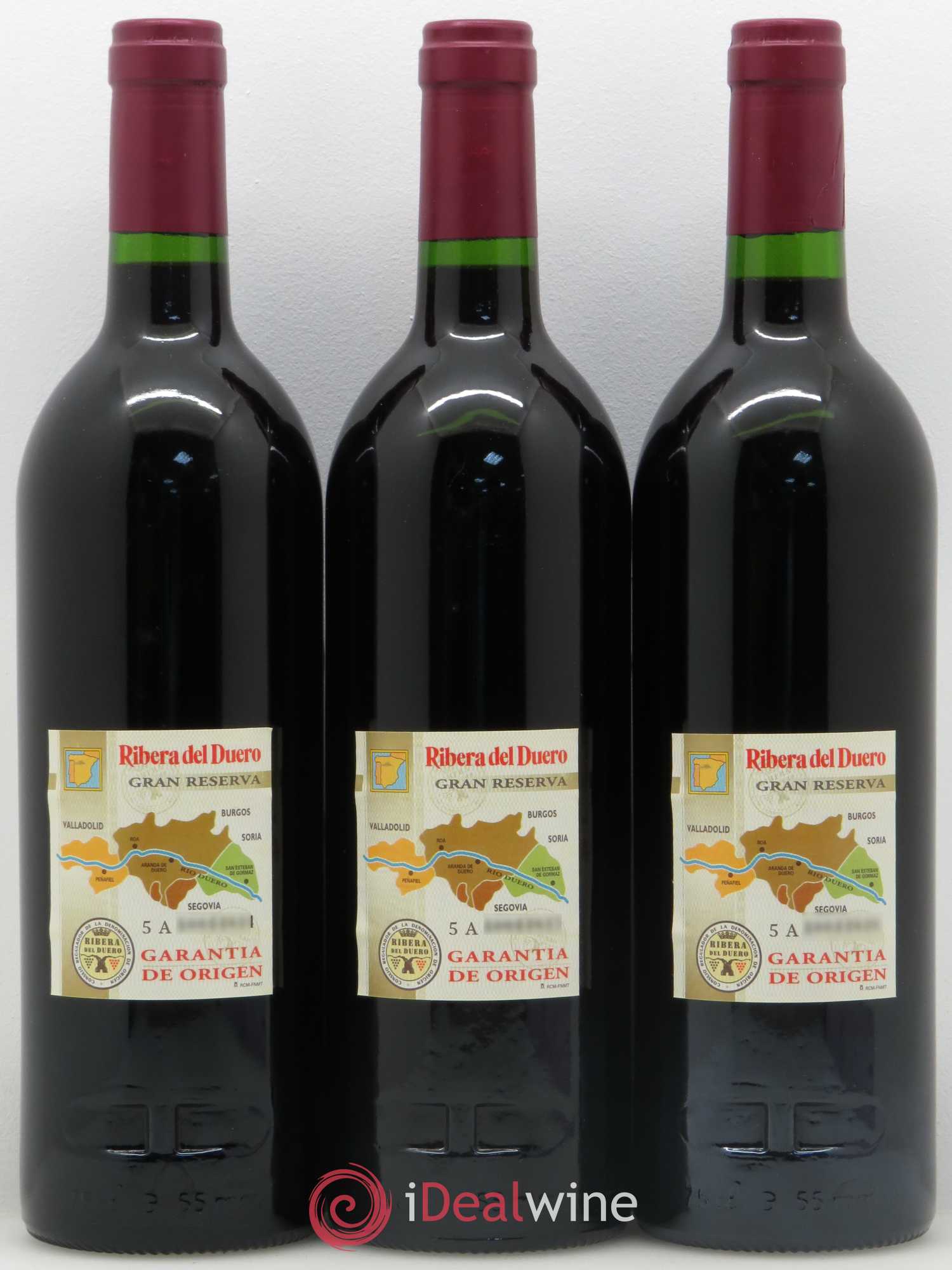 Ribera Del Duero DO Vega Sicilia Unico Famille Alvarez 1989 - Lot de 12 bouteilles - 4