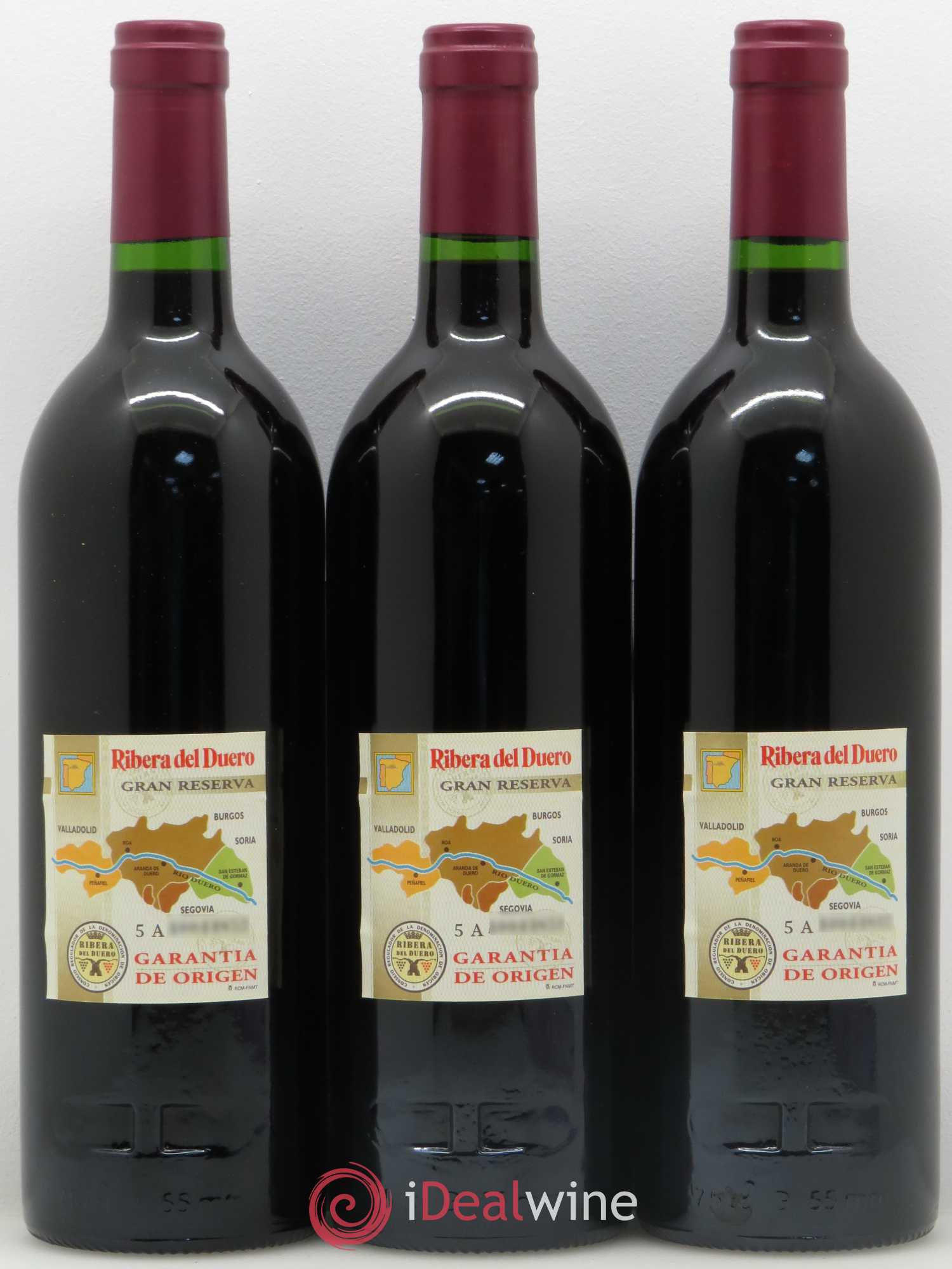 Ribera Del Duero DO Vega Sicilia Unico Famille Alvarez 1989 - Lot de 12 bouteilles - 6