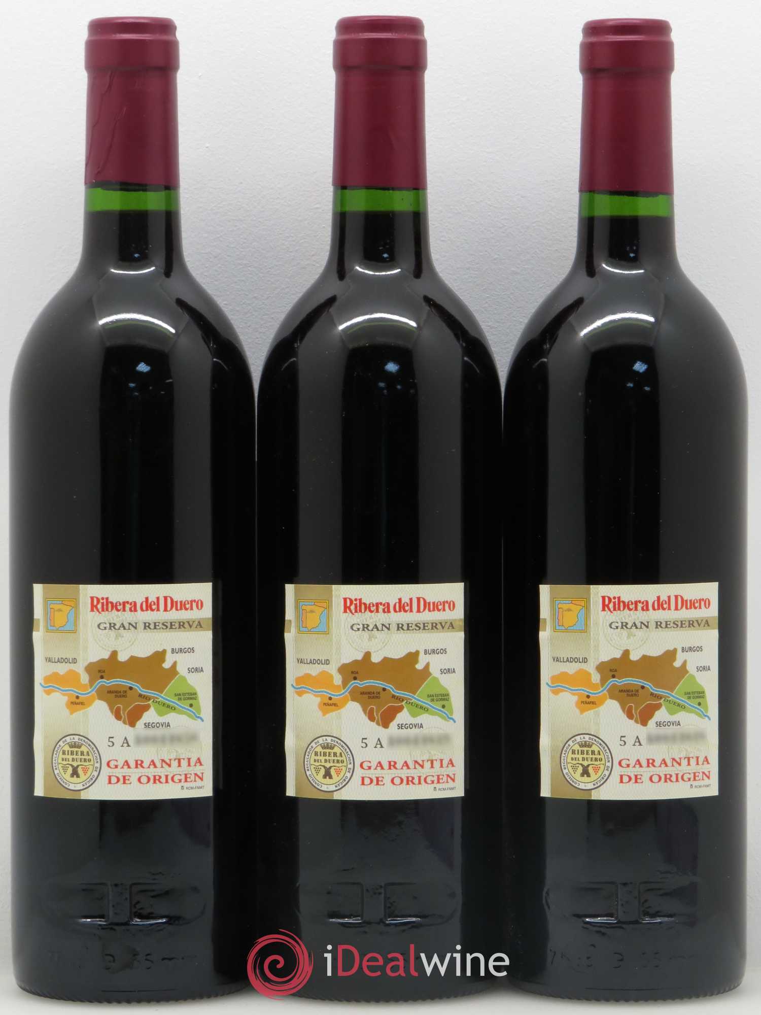 Ribera Del Duero DO Vega Sicilia Unico Famille Alvarez 1989 - Lot de 12 bouteilles - 8
