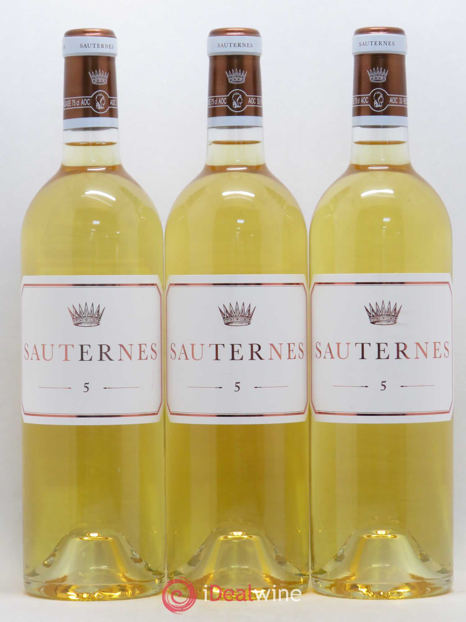 Sauternes Sauternes Cuvée N°5 - Lotto di 3 bottiglie - 0