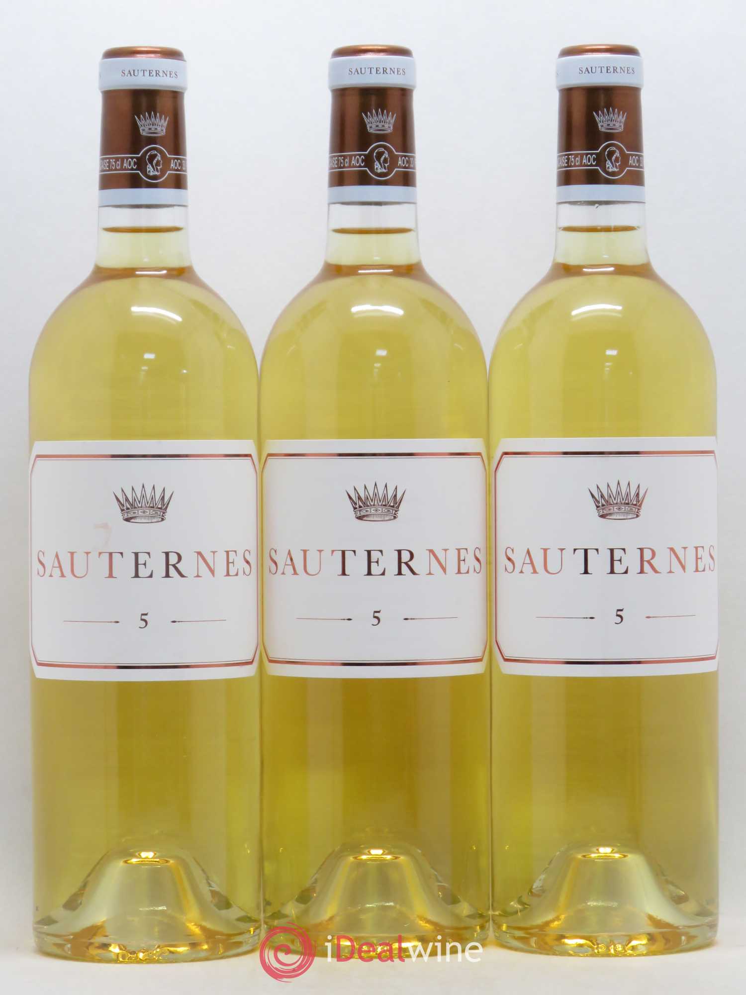 Sauternes Sauternes Cuvée N°5 - Lotto di 3 bottiglie - 0