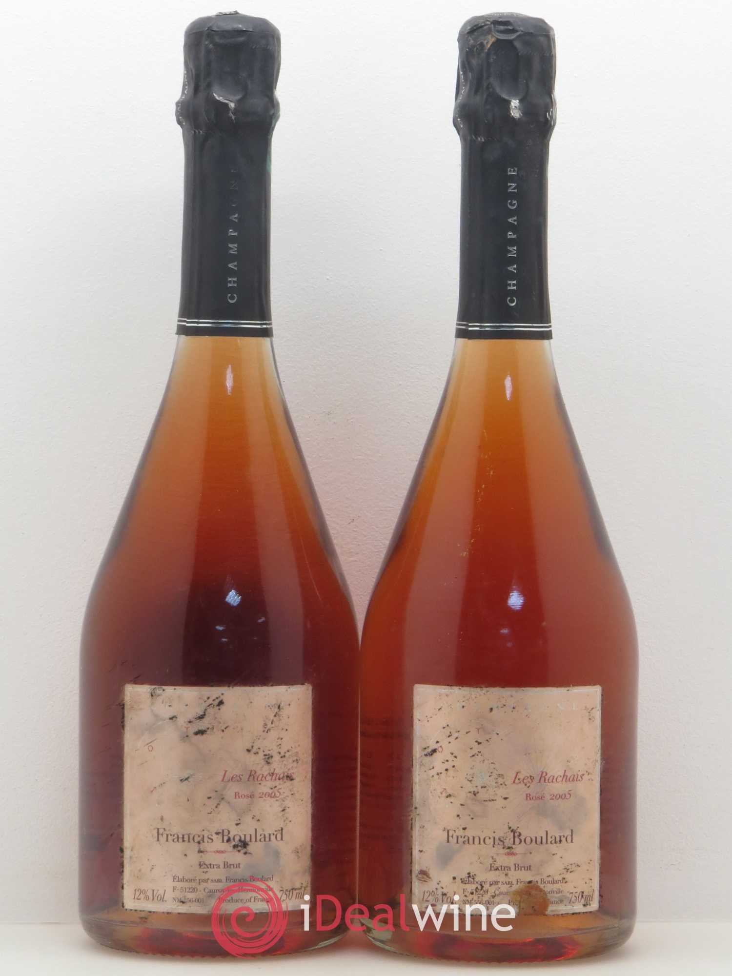 Les Rachais Extra-Brut Francis Boulard 2005 - Lot de 2 bouteilles - 0
