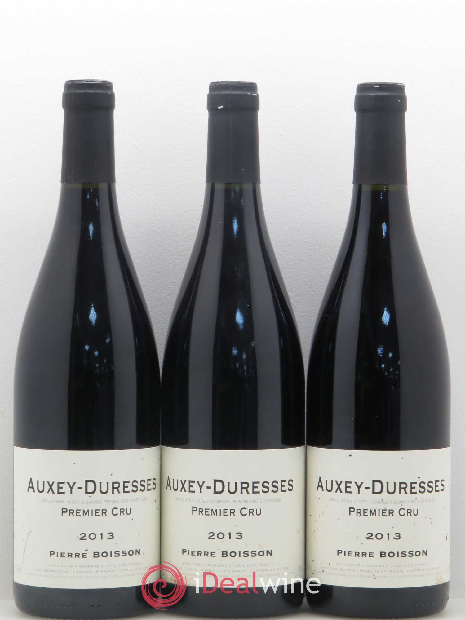 Auxey-Duresses 1er Cru Pierre Boisson (Domaine) (sans prix de réserve) 2013 - Lot de 3 bouteilles - 0