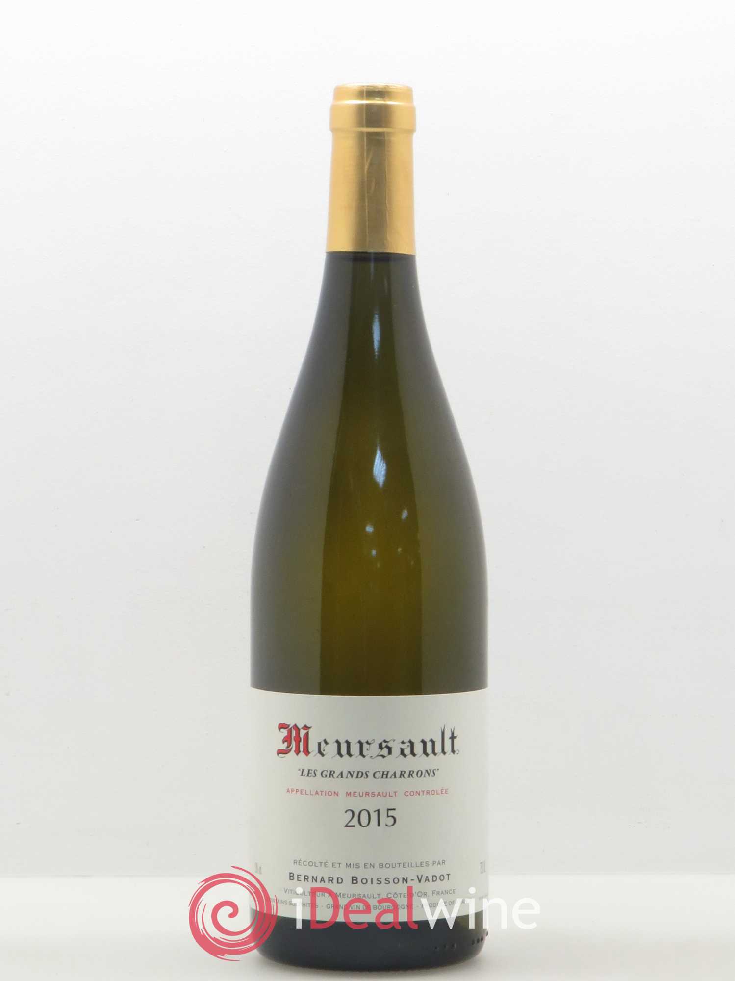 Meursault Les Grands Charrons Boisson-Vadot (Domaine) 2015 - Lot de 1 bouteille - 0