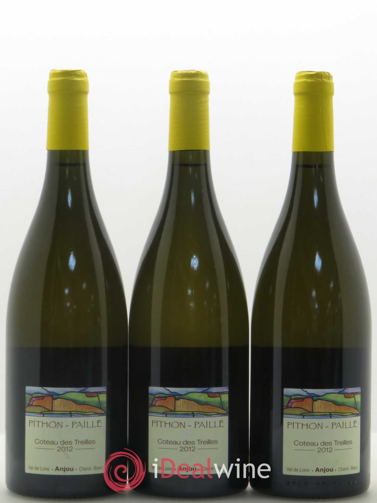 Anjou Coteaux des Treilles Pithon Paille 2012 - Posten von 3 Flaschen - 0