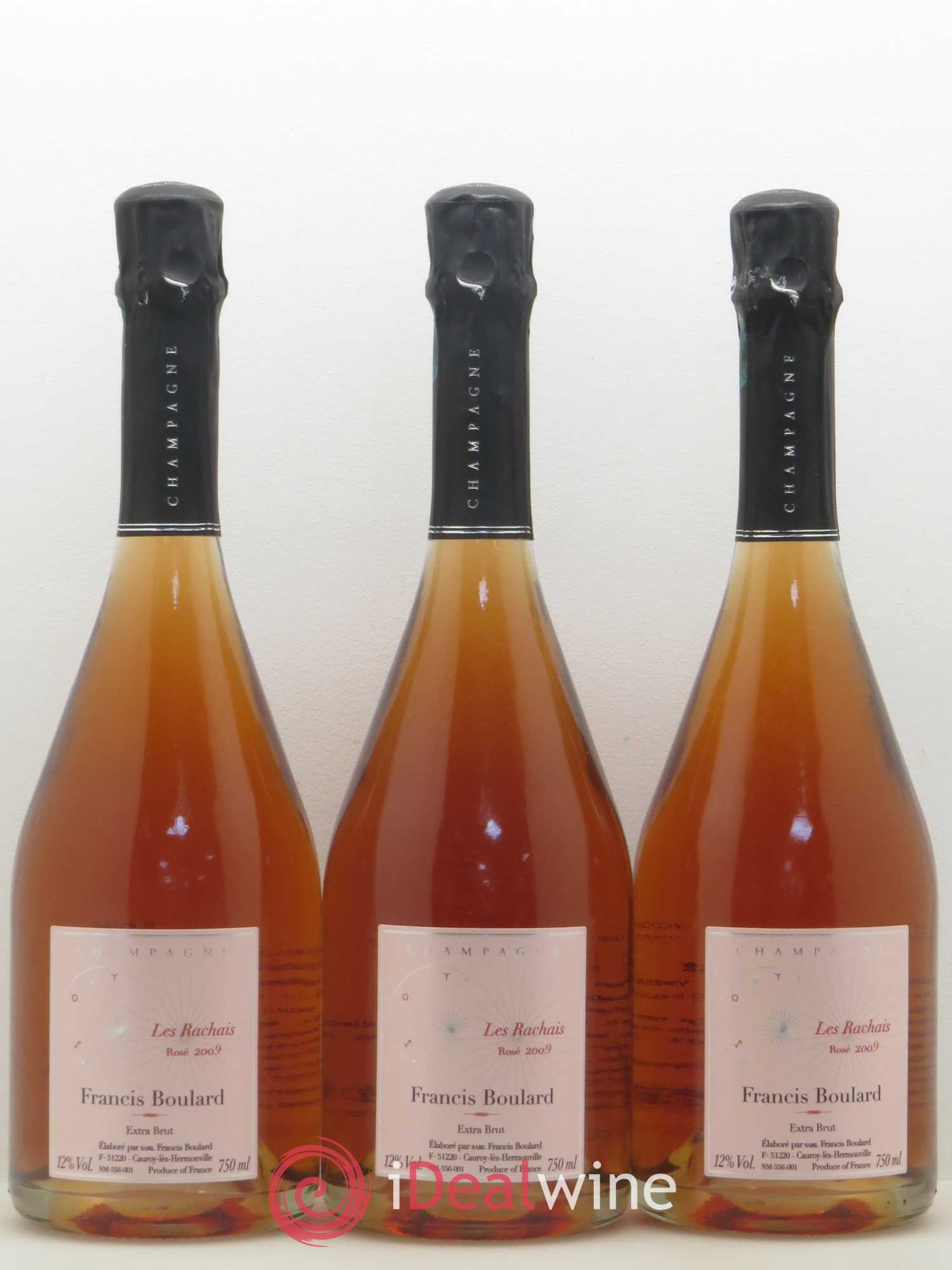 Les Rachais Extra-Brut Francis Boulard 2009 - Lot de 3 bouteilles - 0