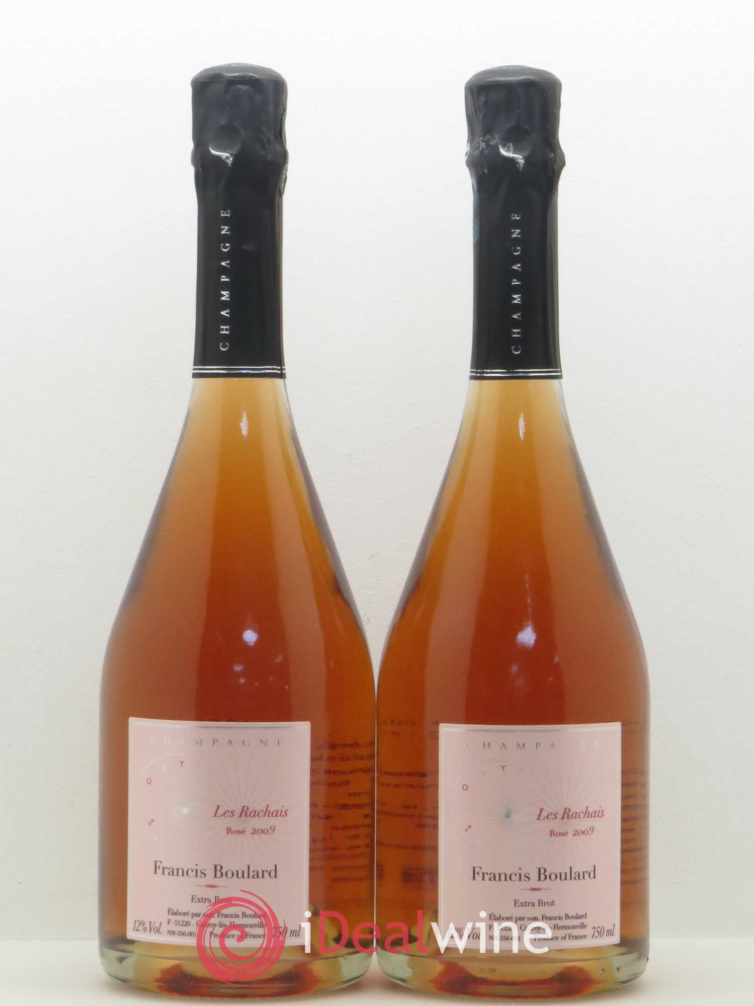 Les Rachais Extra-Brut Francis Boulard 2009 - Lot de 2 bouteilles - 0
