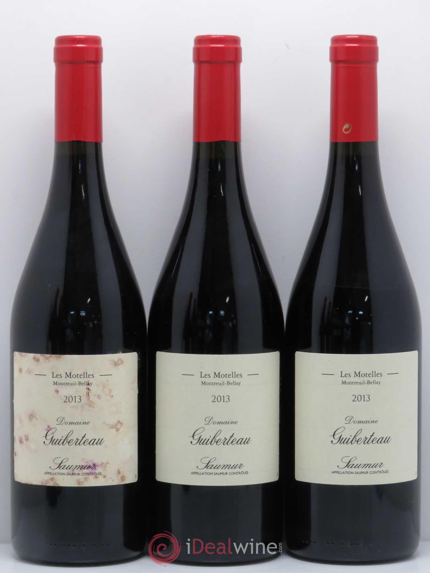 Saumur Les Motelles Domaine Guiberteau 2013 - Lot de 6 bouteilles - 1