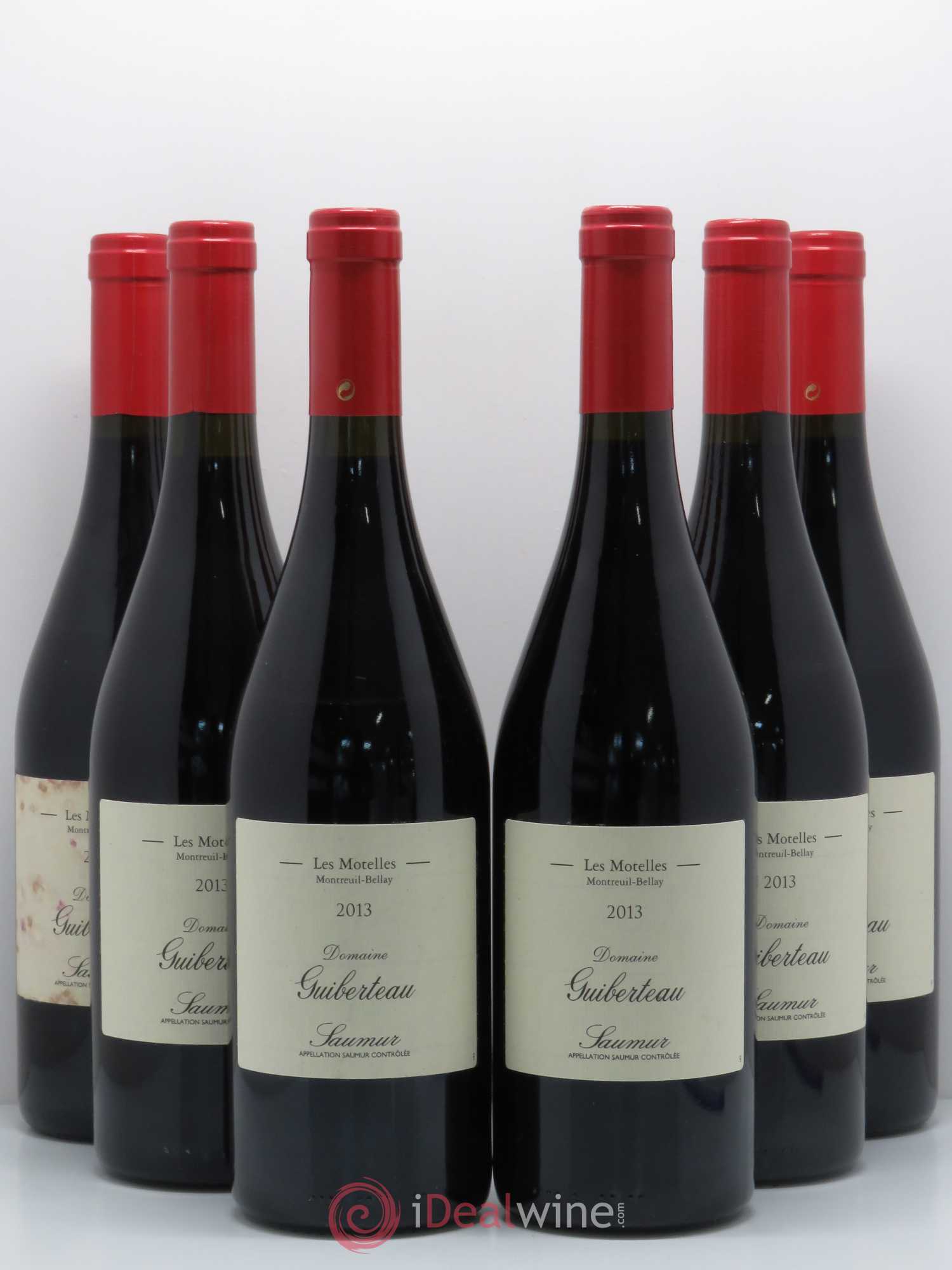 Saumur Les Motelles Domaine Guiberteau 2013 - Lot de 6 bouteilles - 0