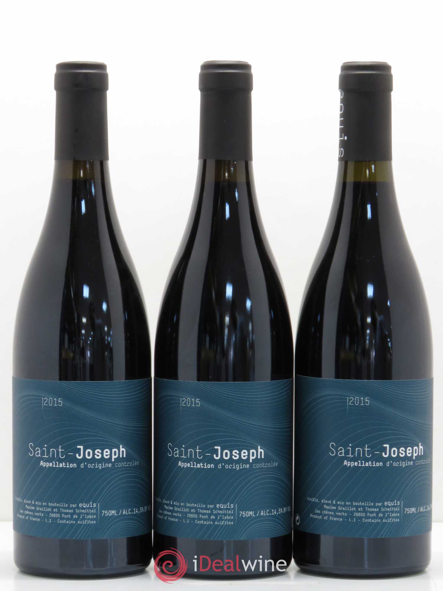 Saint-Joseph Domaine des Lises Maxime Graillot 2015 - Posten von 6 Flaschen - 1