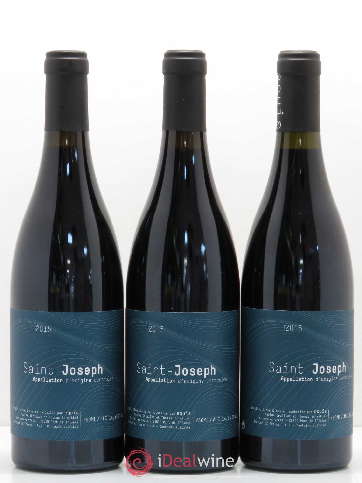 Saint-Joseph Domaine des Lises Maxime Graillot 2015 - Posten von 6 Flaschen - 2