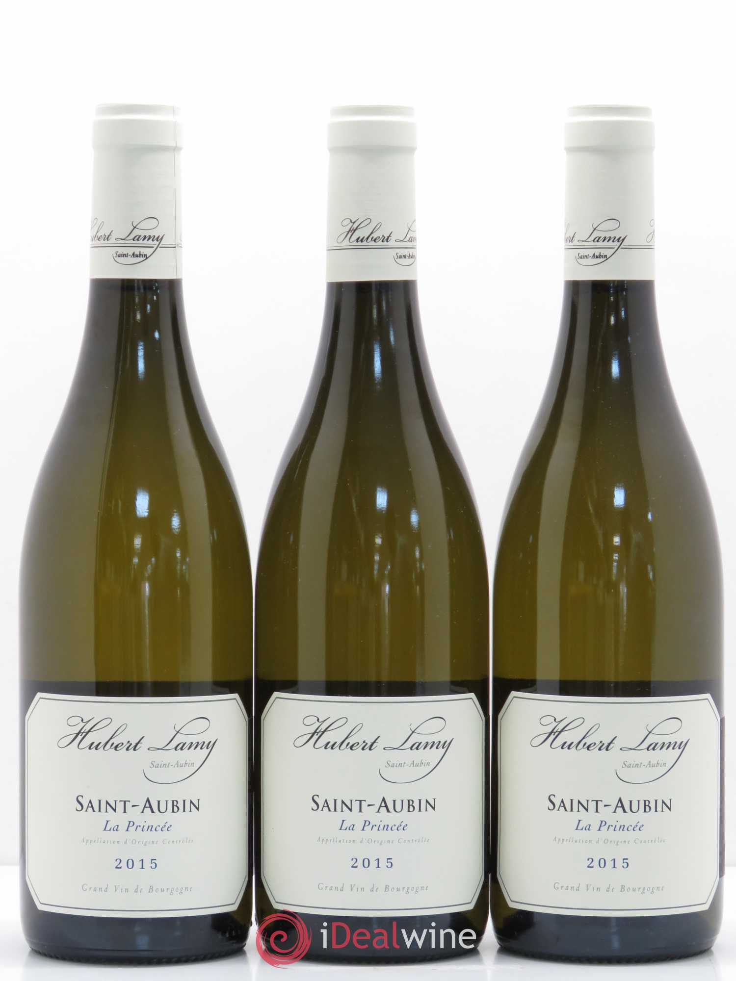 Saint-Aubin La Princée Hubert Lamy (sans prix de réserve) 2015 - Lot de 6 bouteilles - 2