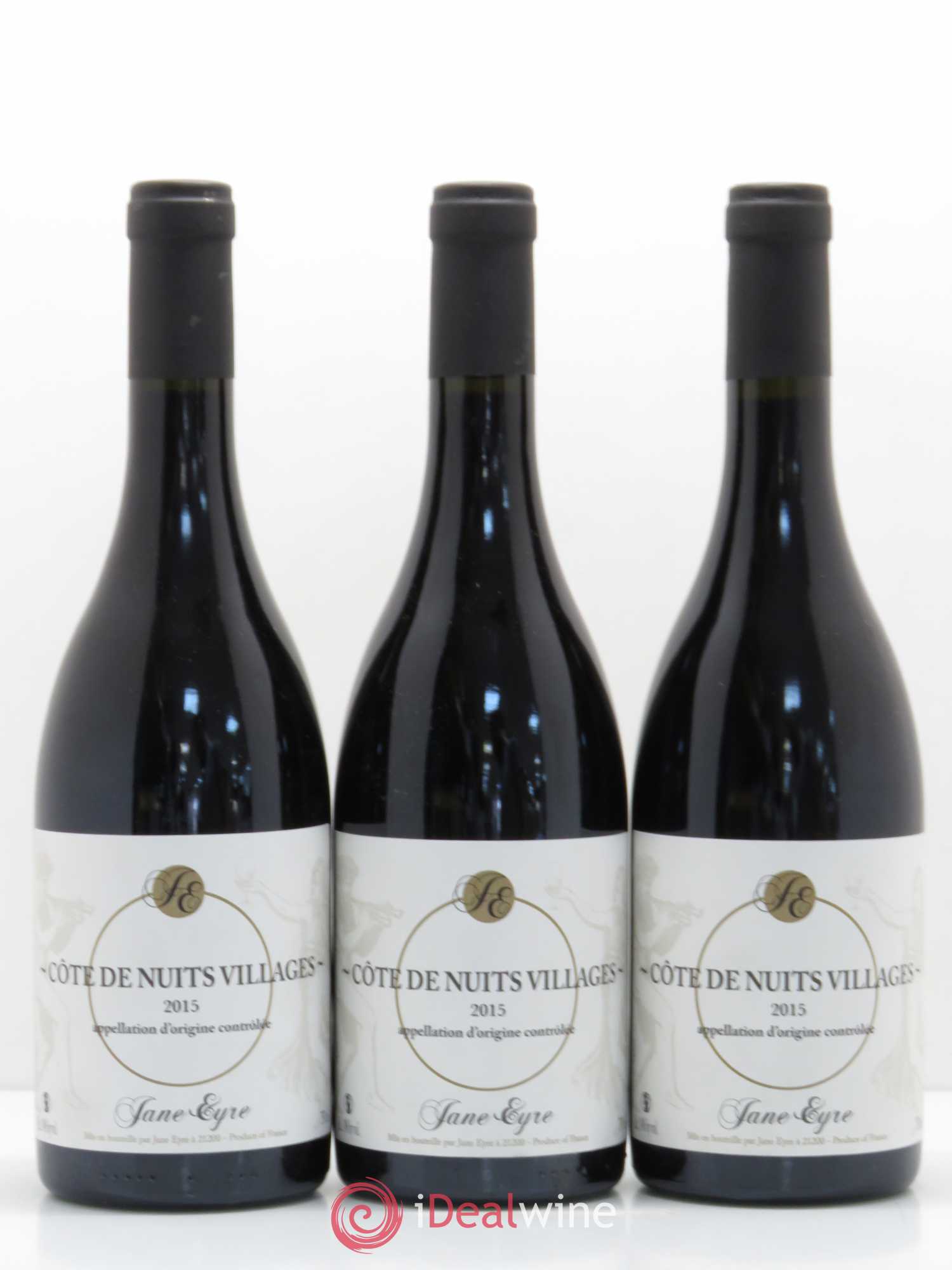 Côte de Nuits-Villages Domaine Jane Eyre (sans prix de réserve) 2015 - Posten von 3 Flaschen - 0