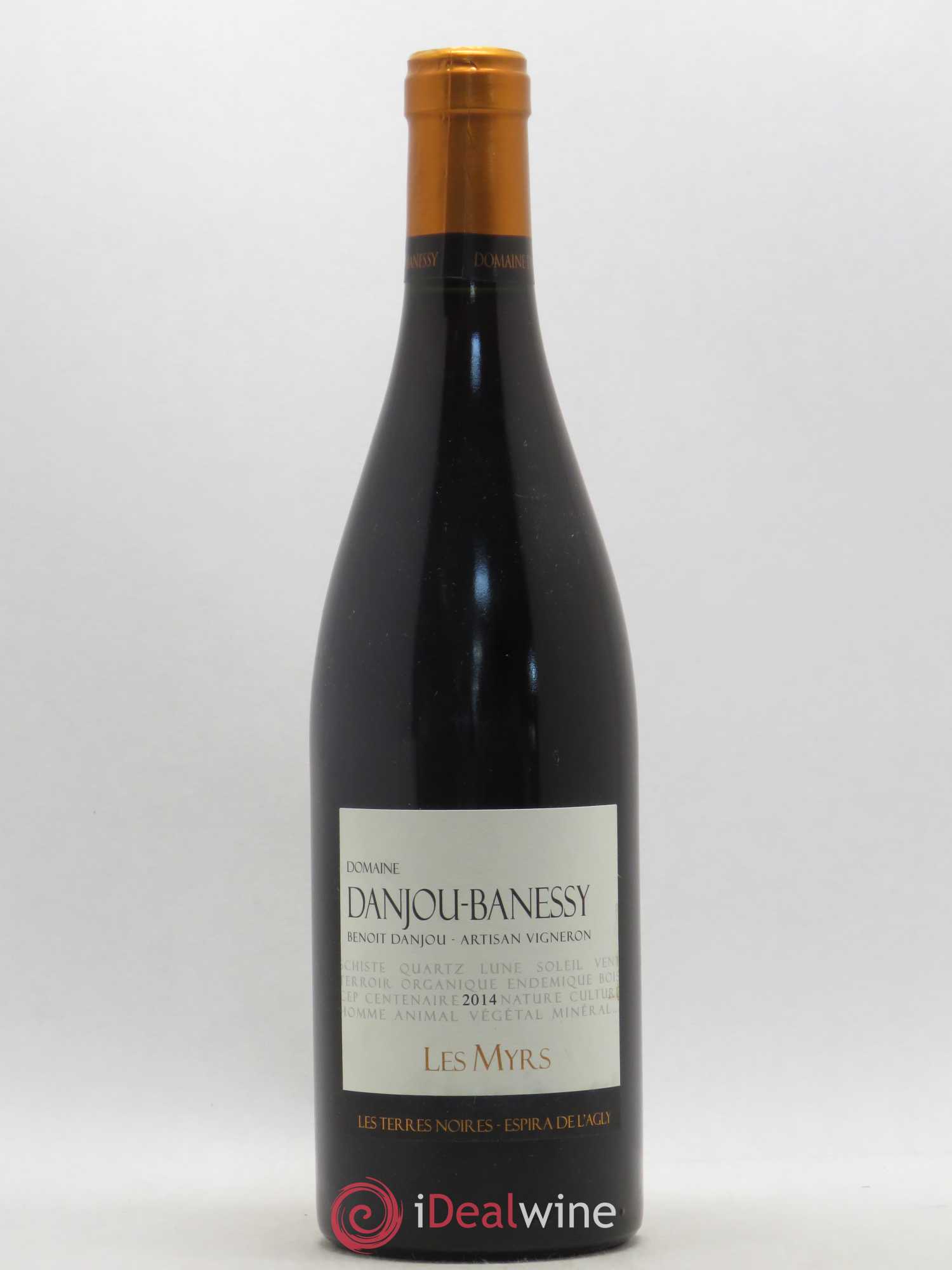 Côtes du Roussillon Myrs Danjou Banessy (sans prix de réserve) 2014 - Posten von 1 Flasche - 0