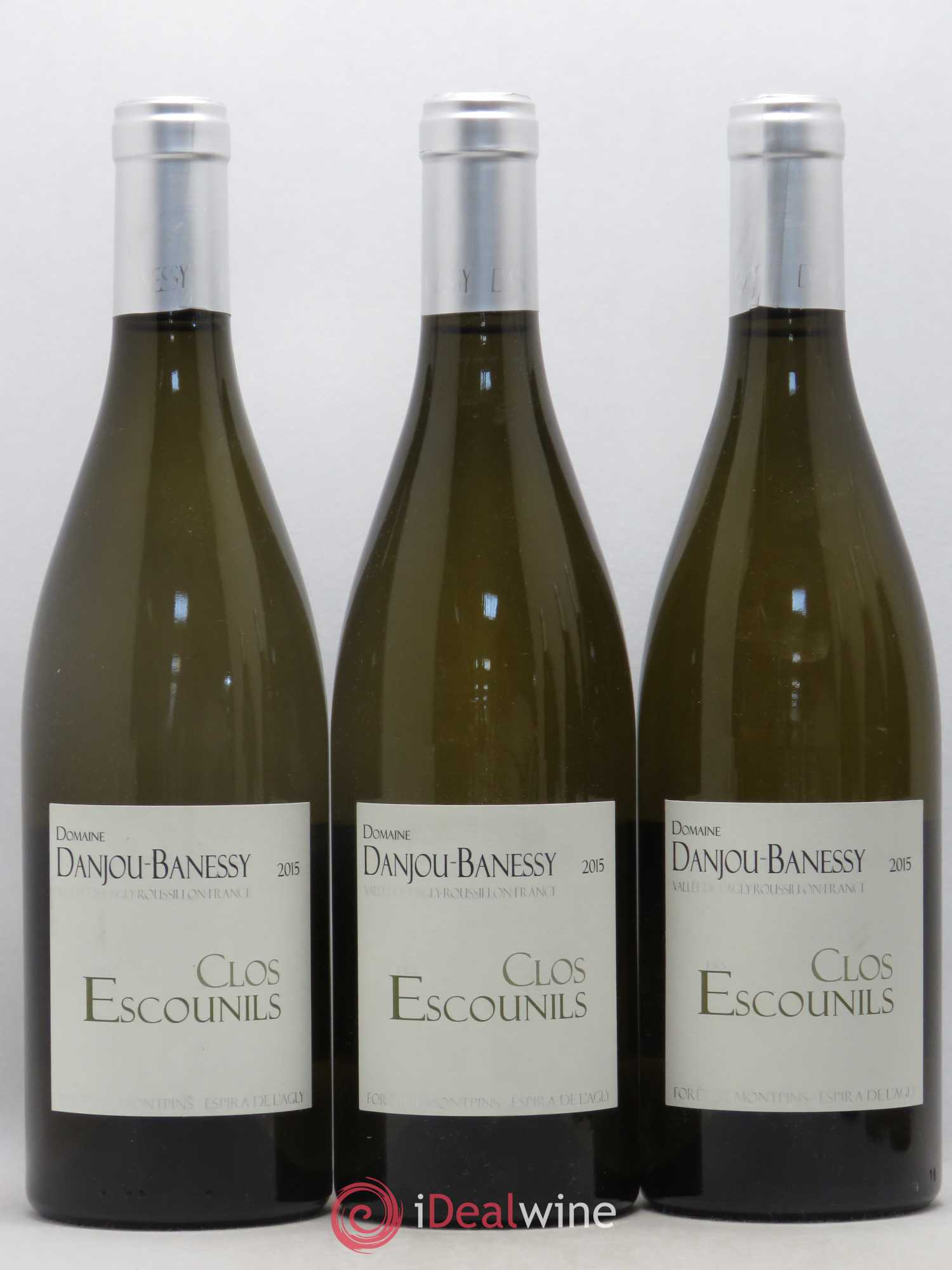 Côtes du Roussillon Clos des Escounils Domaine Danjou-Banessy 2015 - Posten von 6 Flaschen - 1