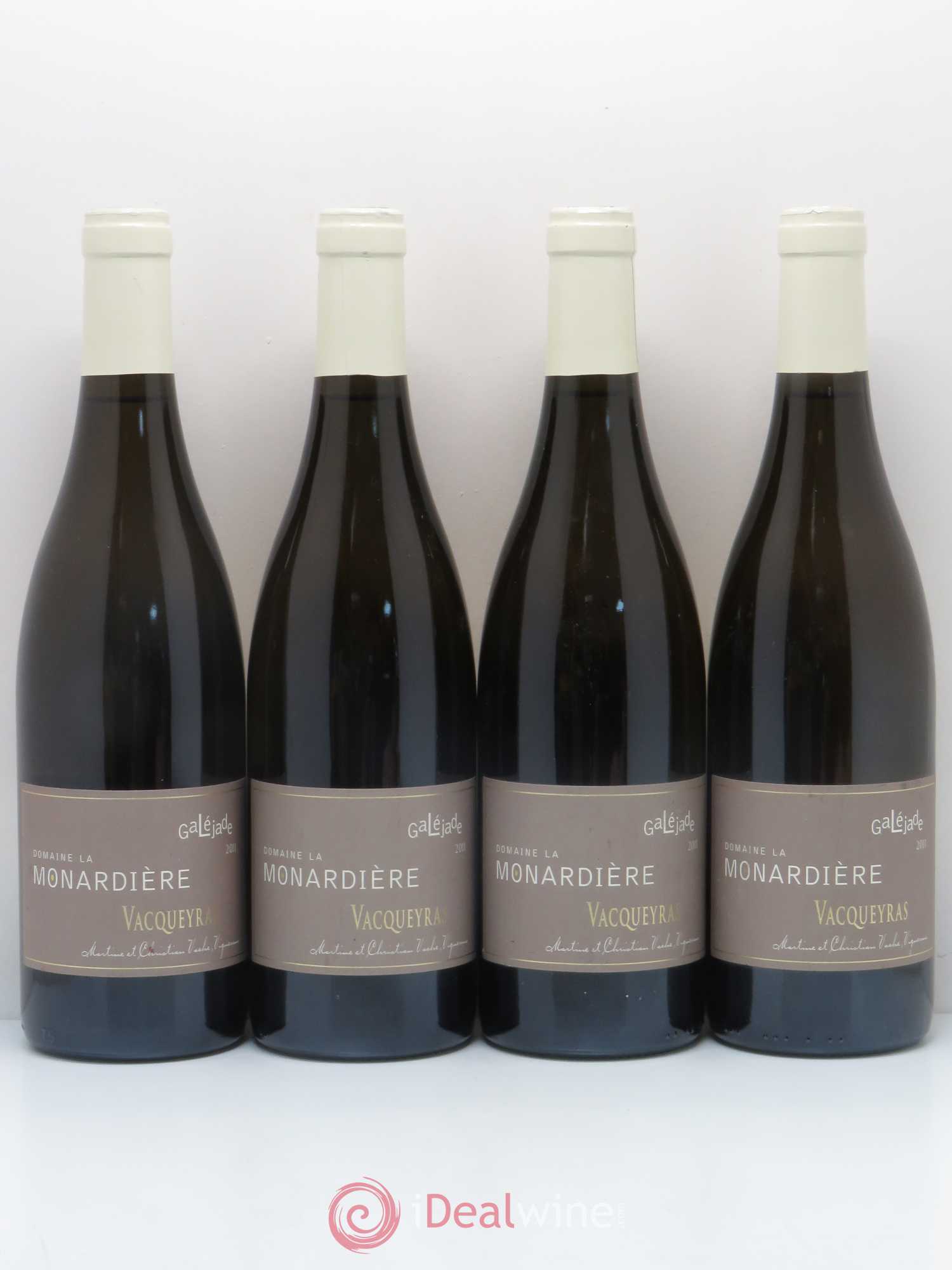 Vacqueyras La Galéjade La Monardière (Domaine) 2011 - Lot de 4 bouteilles - 0