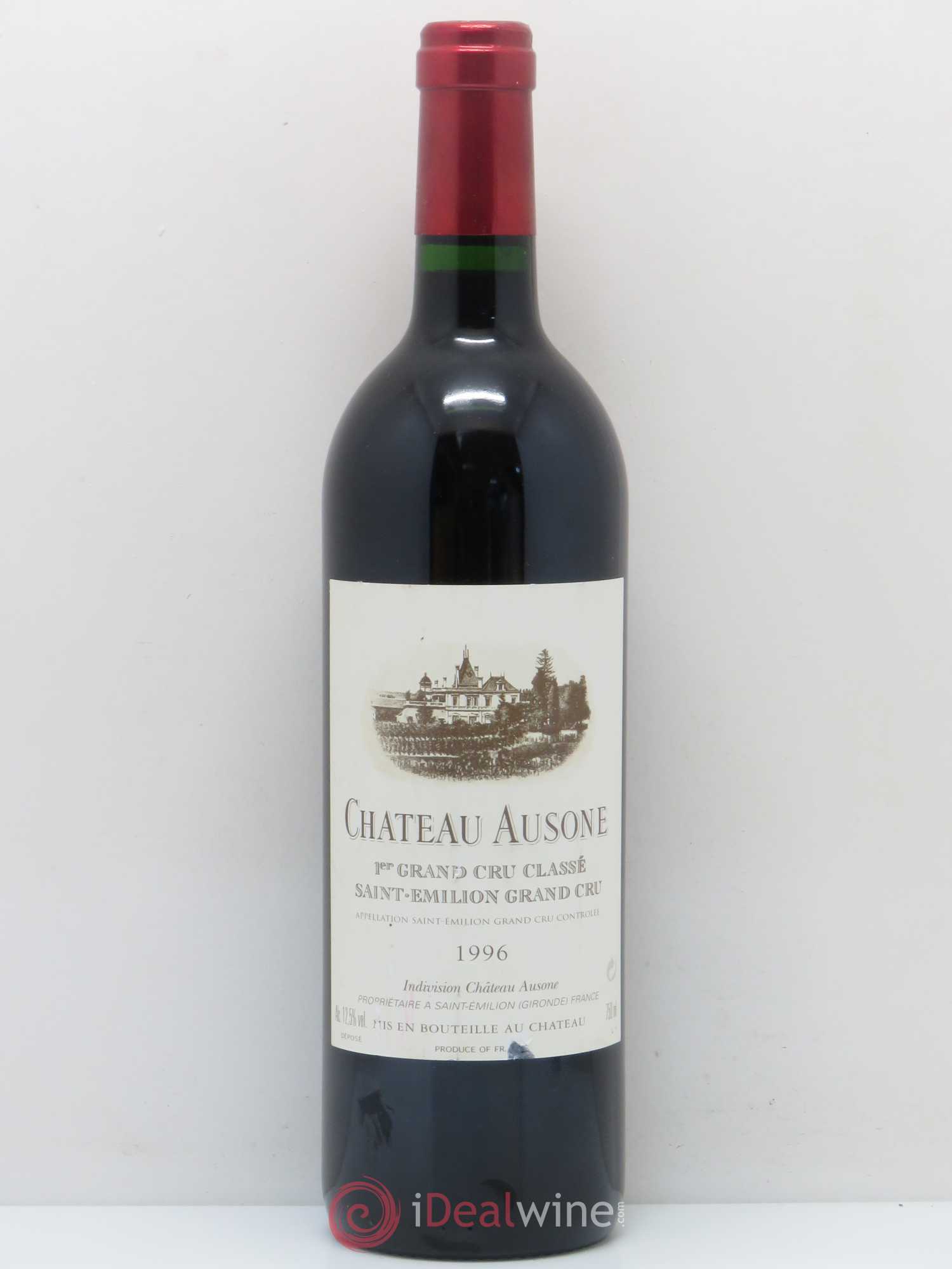 Château Ausone 1er Grand Cru Classé A 1996 - Lot de 1 bouteille - 0