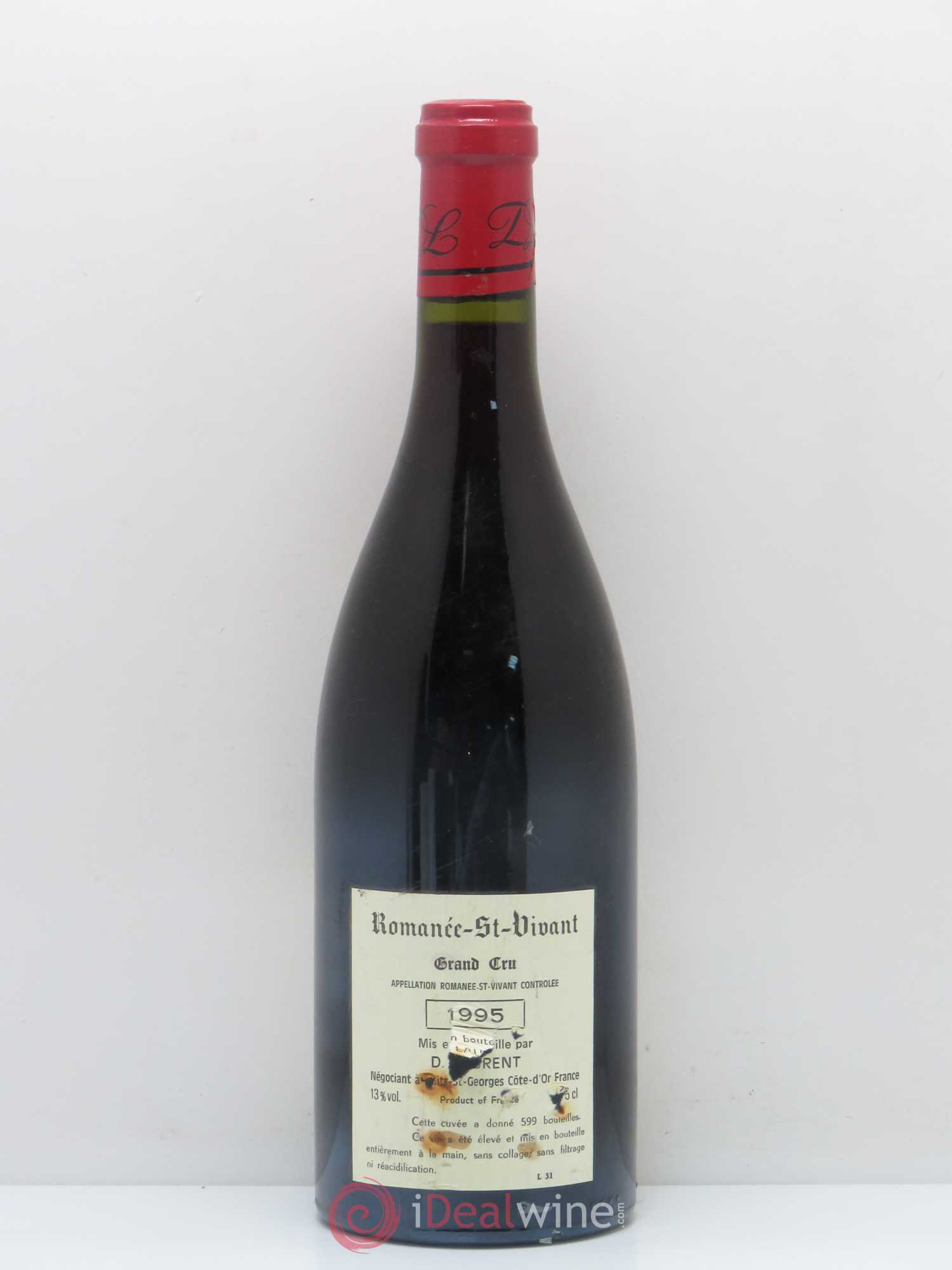 Romanée-Saint-Vivant Grand Cru Dominique Laurent 1995 - Lot de 1 bouteille - 1
