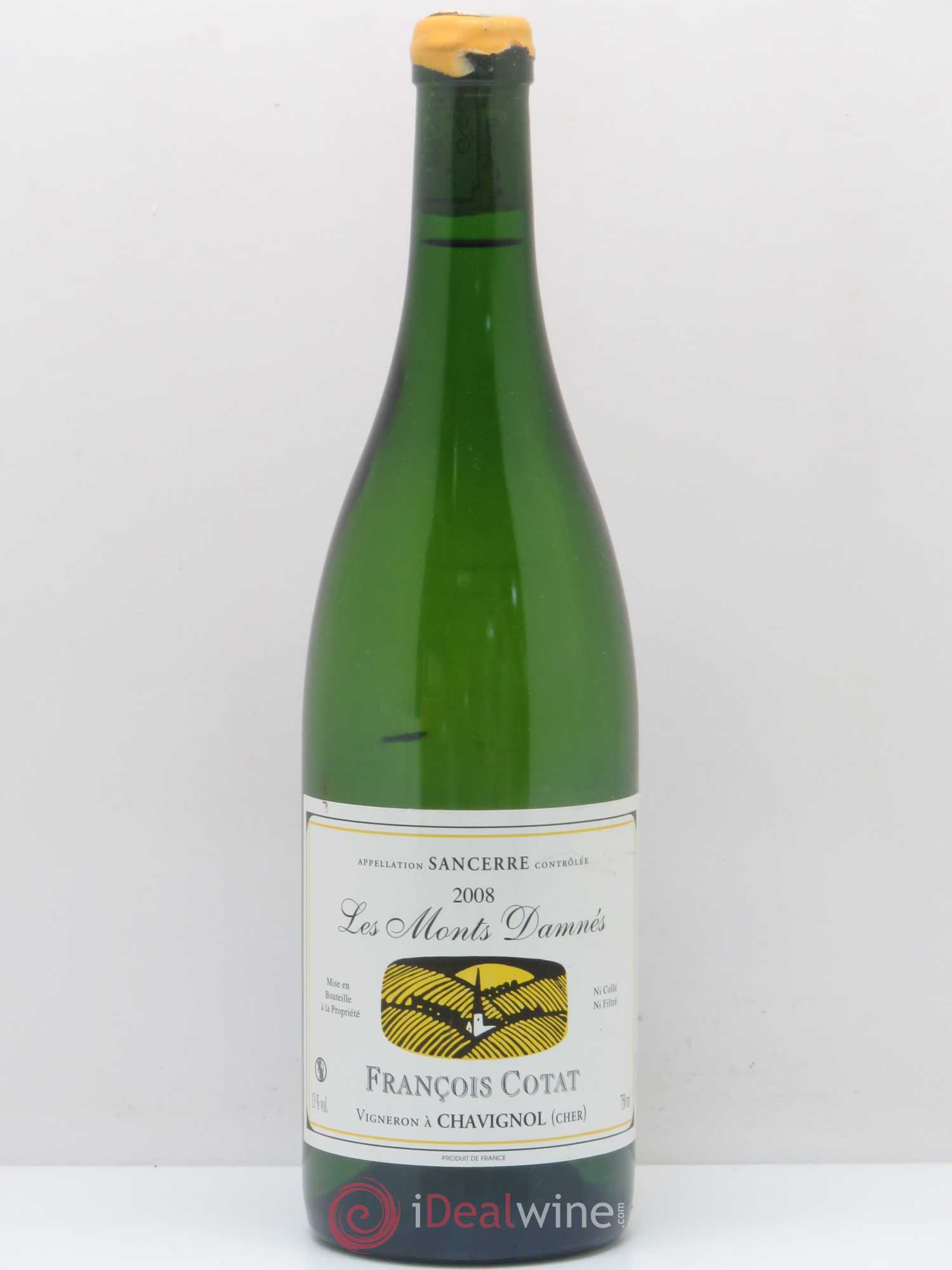 Sancerre Les Monts Damnés François Cotat 2008 - Lot de 1 bouteille - 0