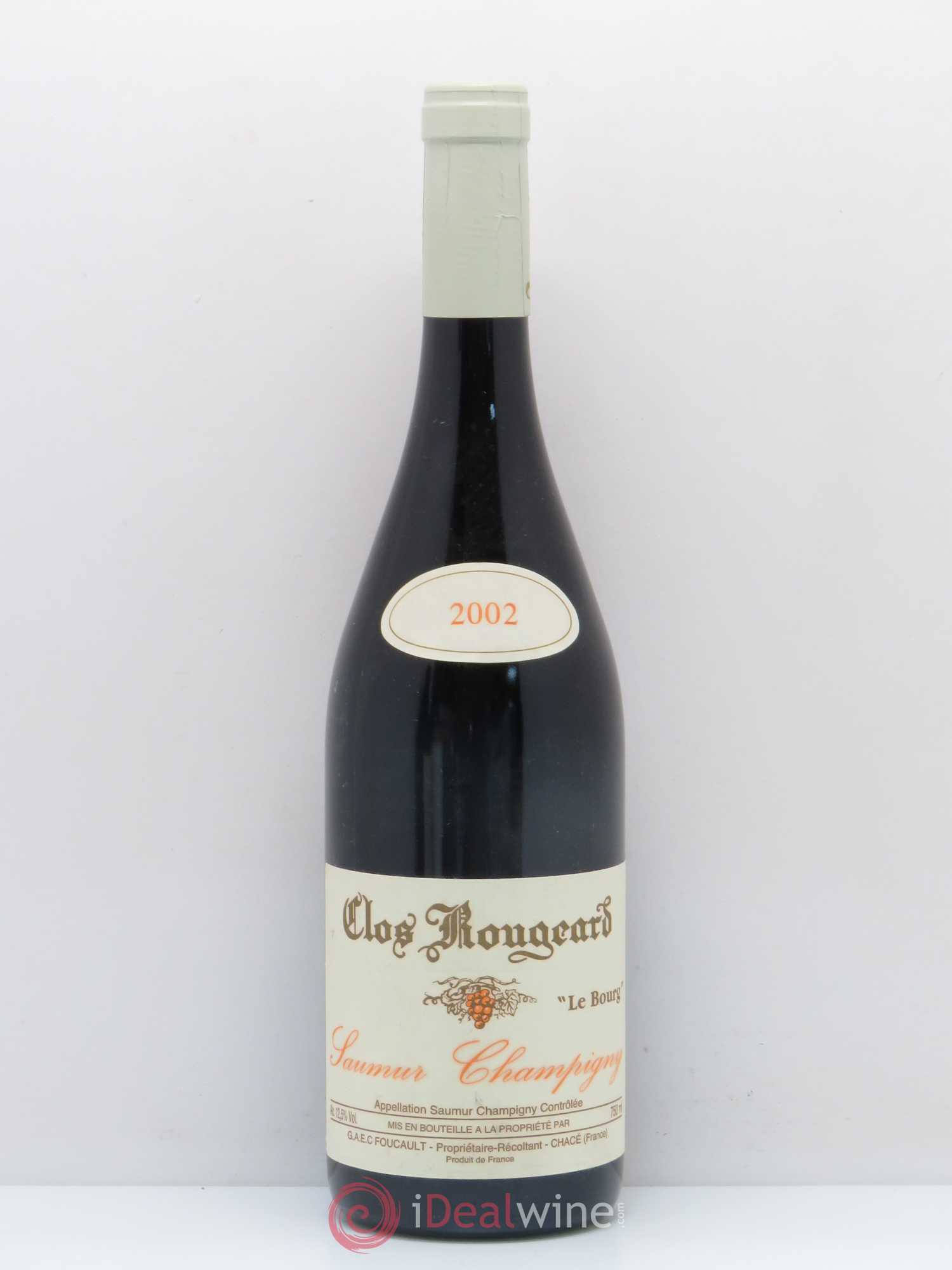 Saumur-Champigny Le Bourg Clos Rougeard 2002 - Lot de 1 bouteille - 0