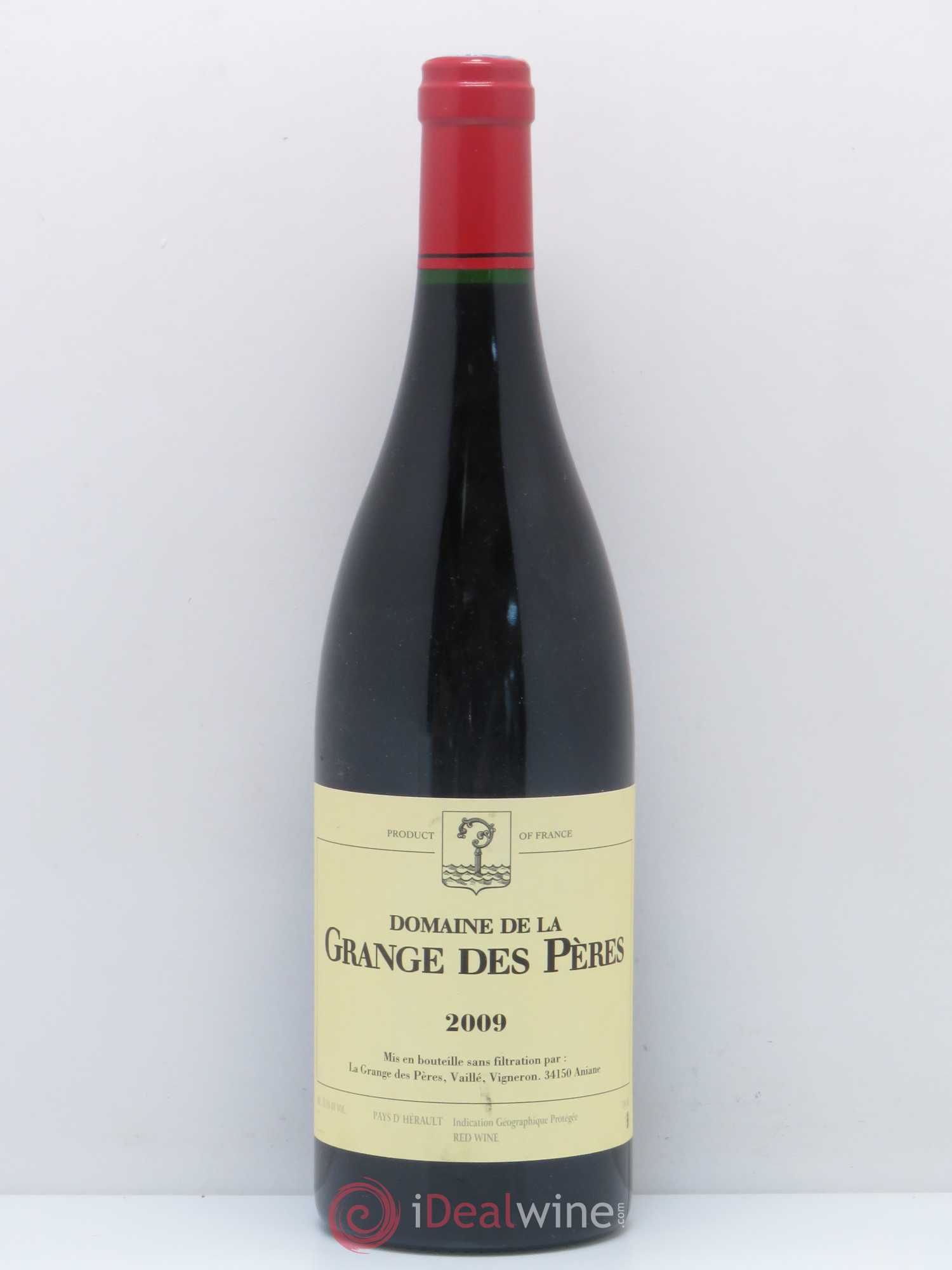 Pays d'Hérault Grange des Pères Laurent Vaillé 2009 - Lot de 1 bouteille - 0