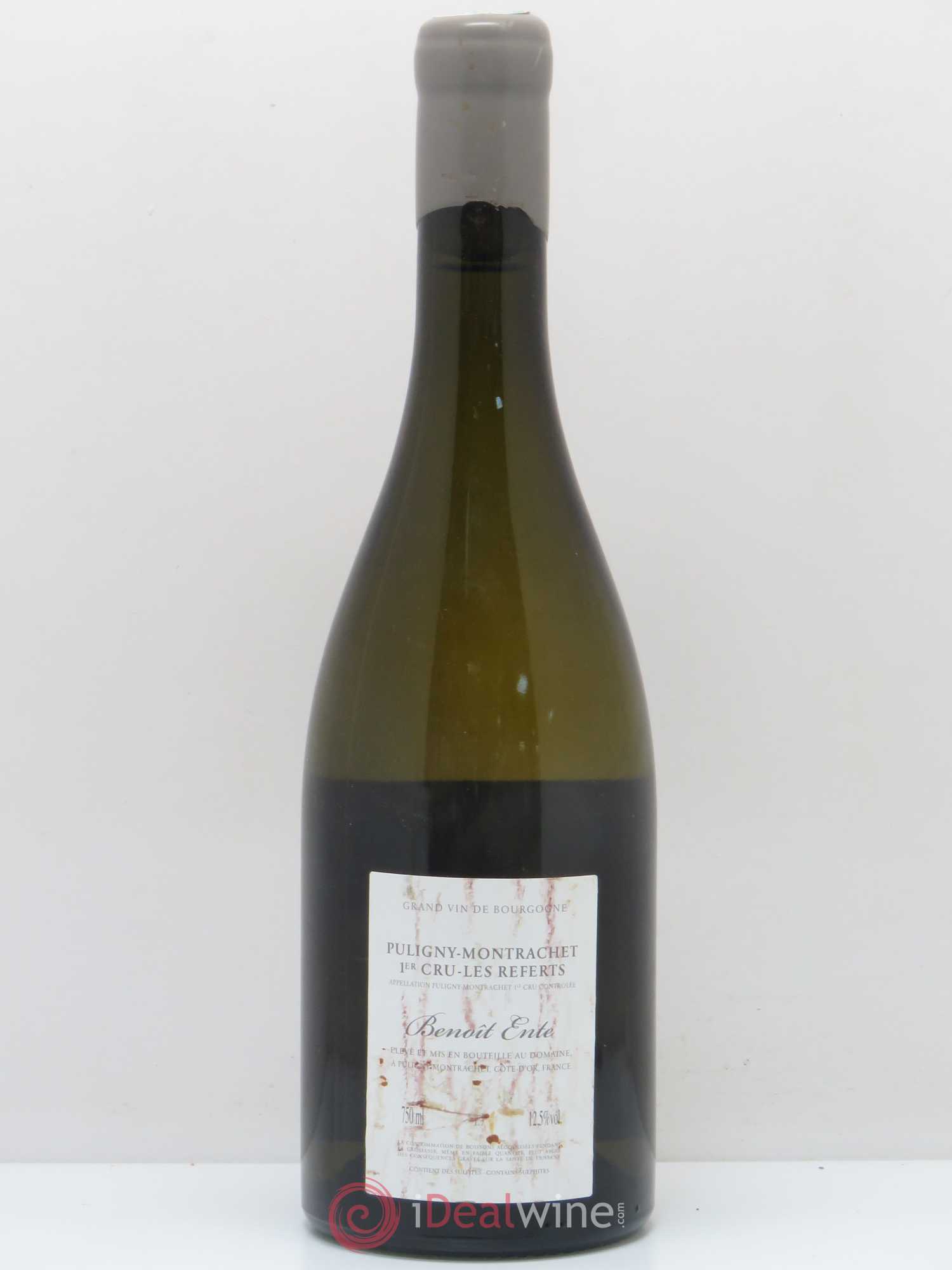 Puligny-Montrachet 1er Cru Les Referts Benoît Ente 2009 - Lot de 1 bouteille - 1