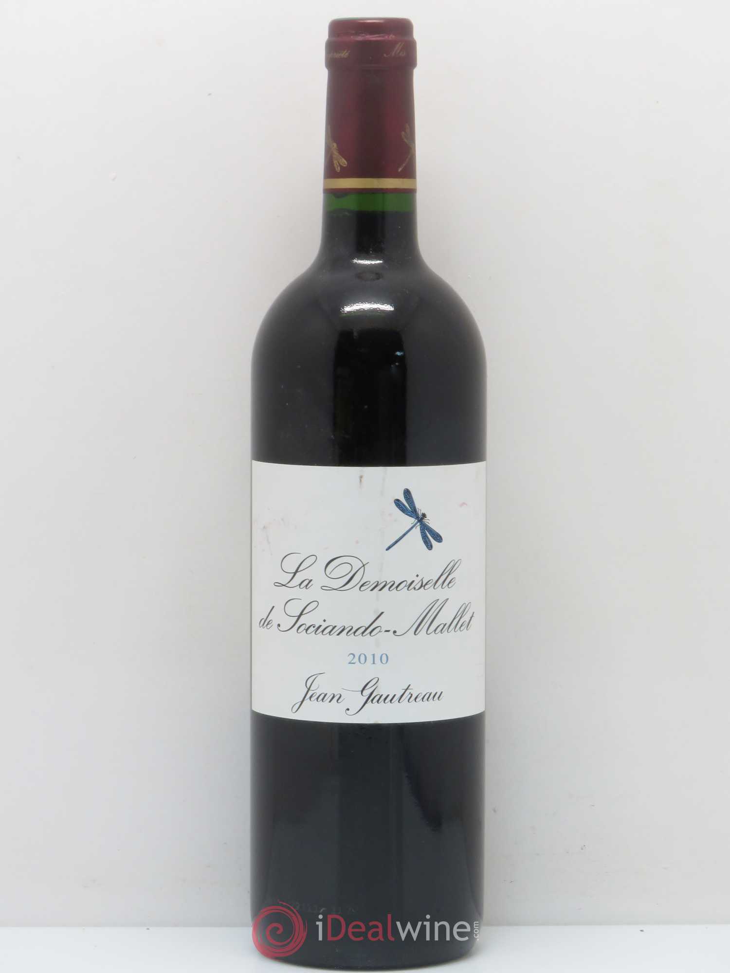 Demoiselle de Sociando Mallet Second Vin 2010 - Lot de 1 bouteille - 0
