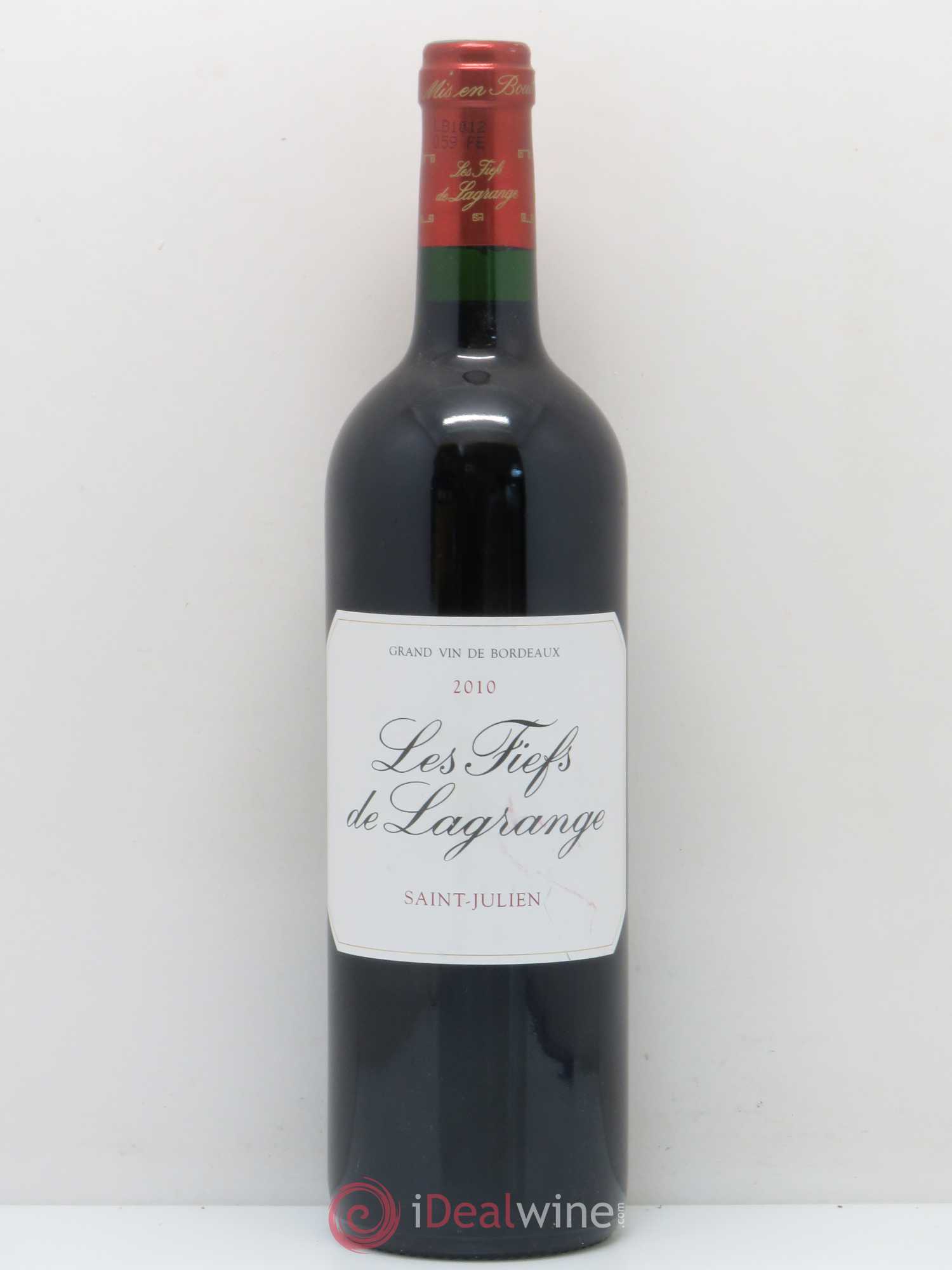 Les Fiefs de Lagrange Second Vin 2010 - Lot de 1 bouteille - 0