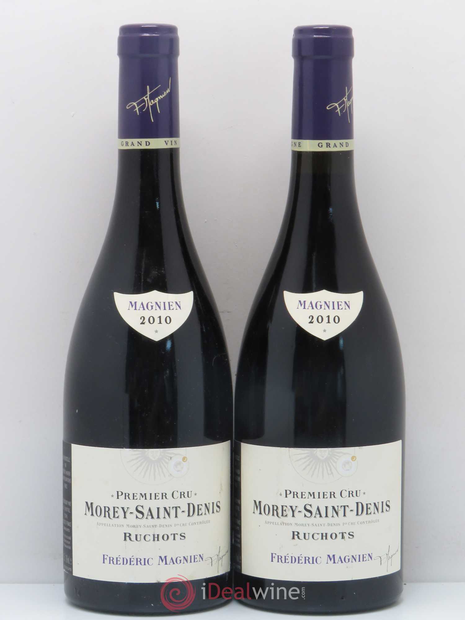 Morey-Saint-Denis 1er Cru Ruchots Magnien 2010 - Lot de 2 bouteilles - 0
