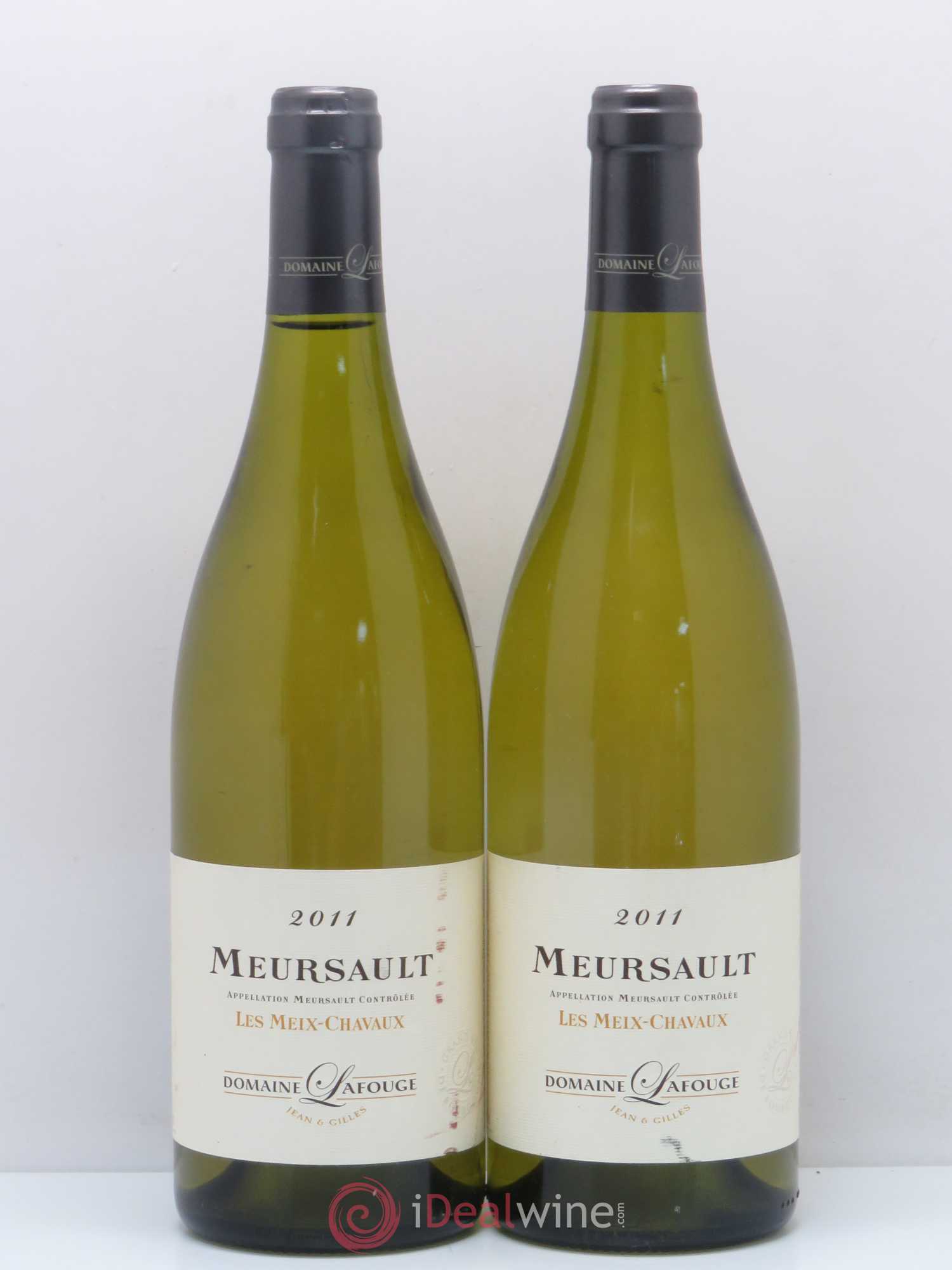 Meursault Les Meix Chabaux Domaine Lafouge 2011 - Posten von 2 Flaschen - 0