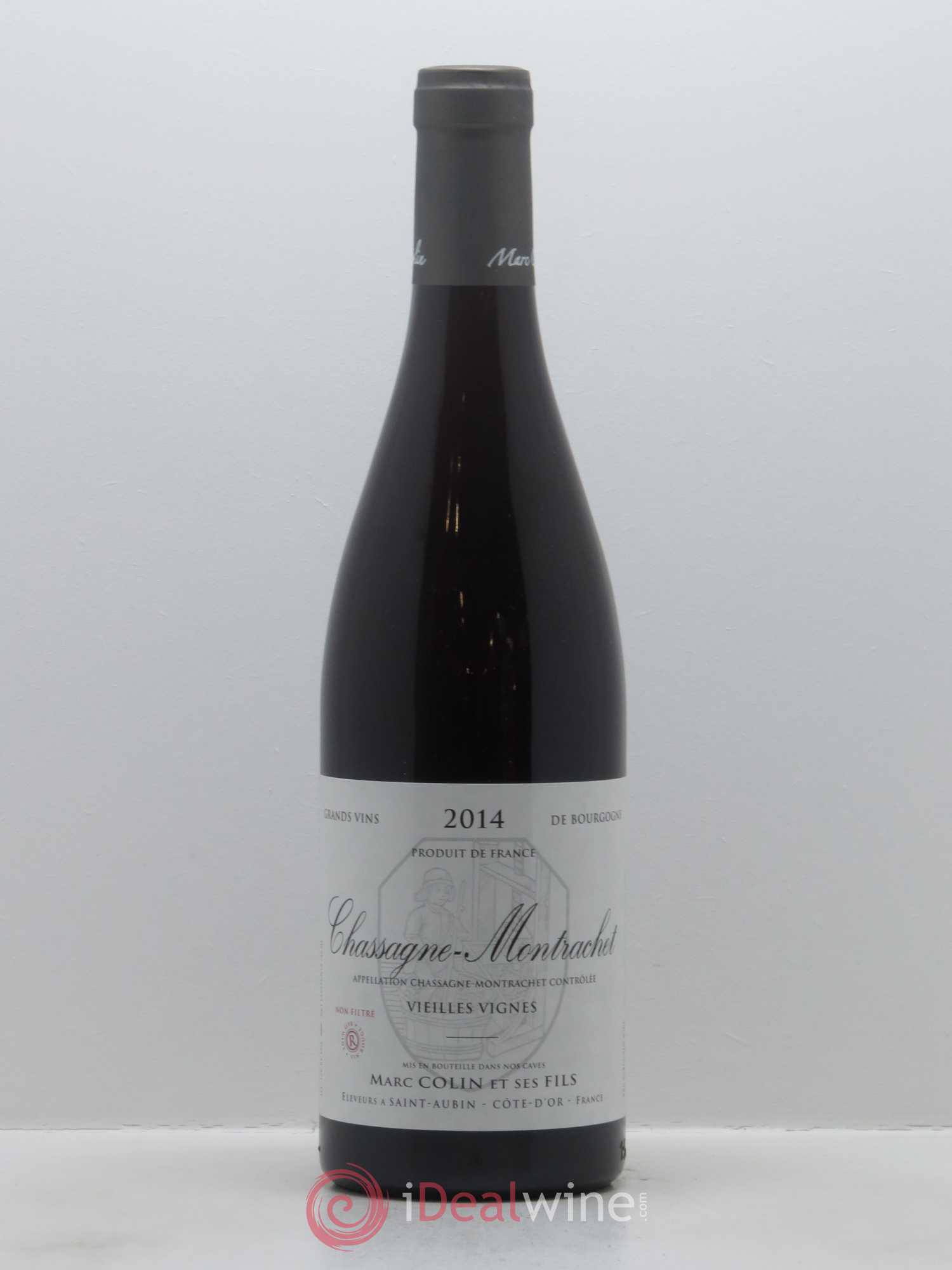 Chassagne-Montrachet Vieilles Vignes Marc Colin & Fils 2014 - Lot de 1 bouteille - 0