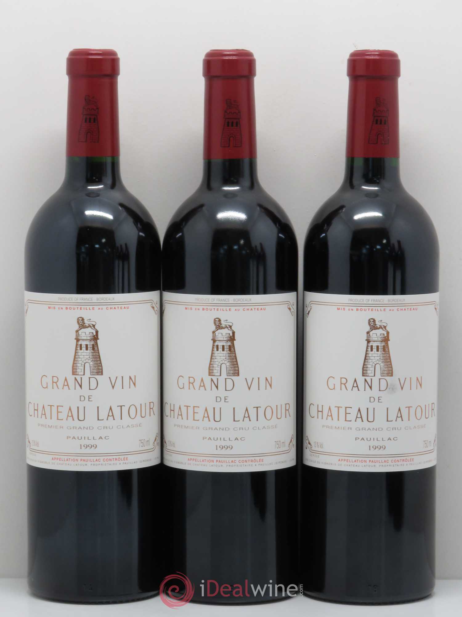 Château Latour 1er Grand Cru Classé 1999 - Lot de 6 bouteilles - 2