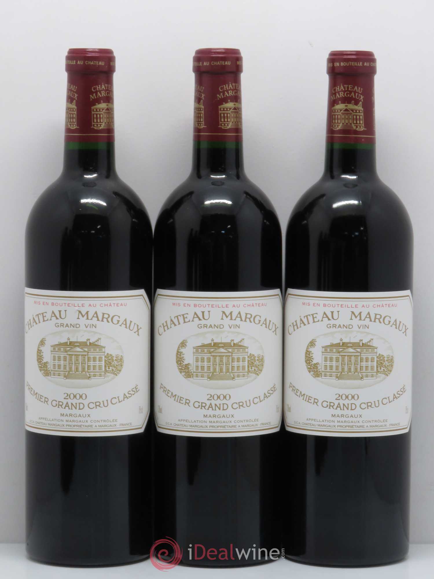 Château Margaux 1er Grand Cru Classé 2000 - Lot de 6 bouteilles - 2