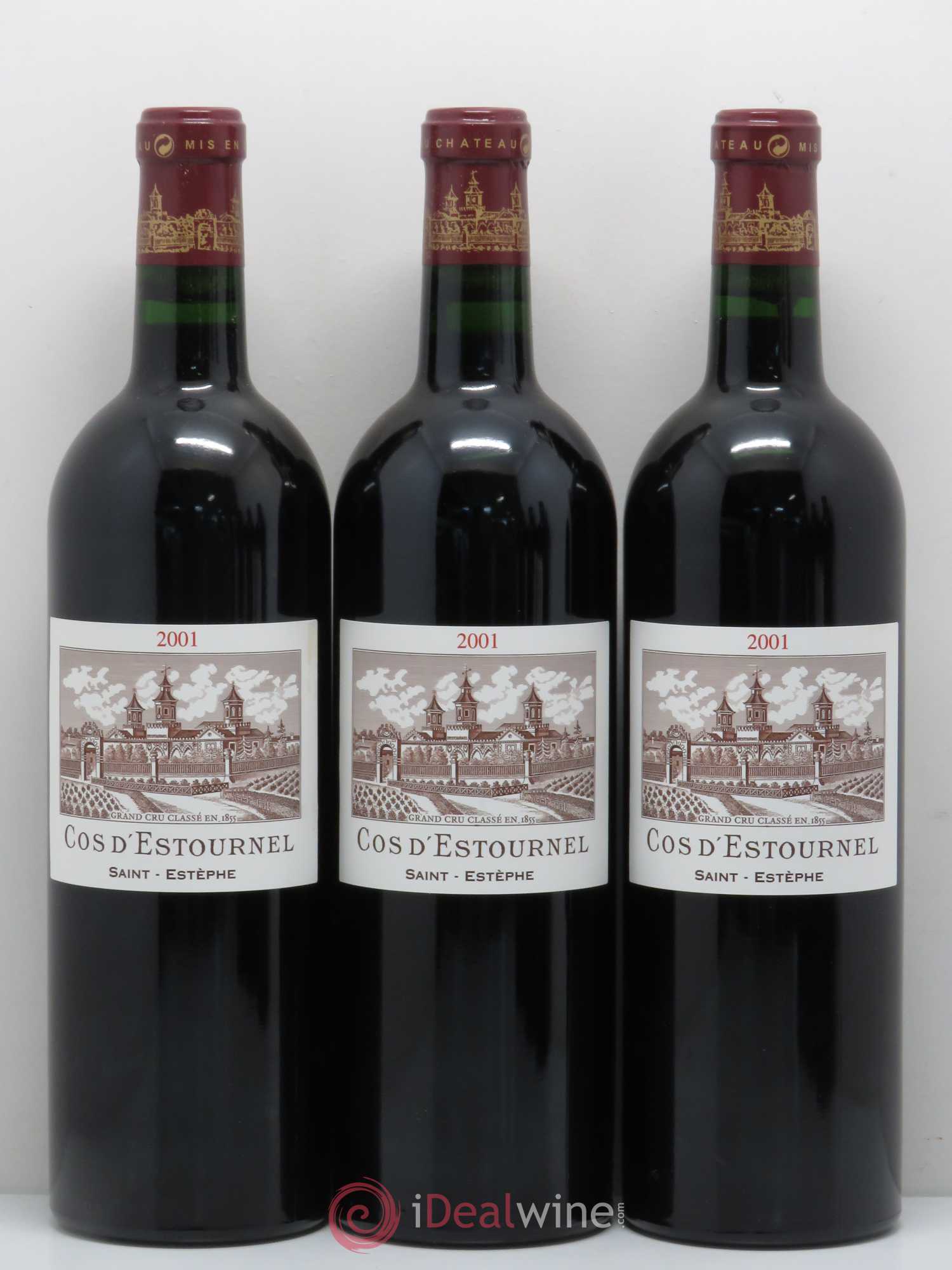 Cos d'Estournel 2ème Grand Cru Classé 2001 - Lot de 6 bouteilles - 1