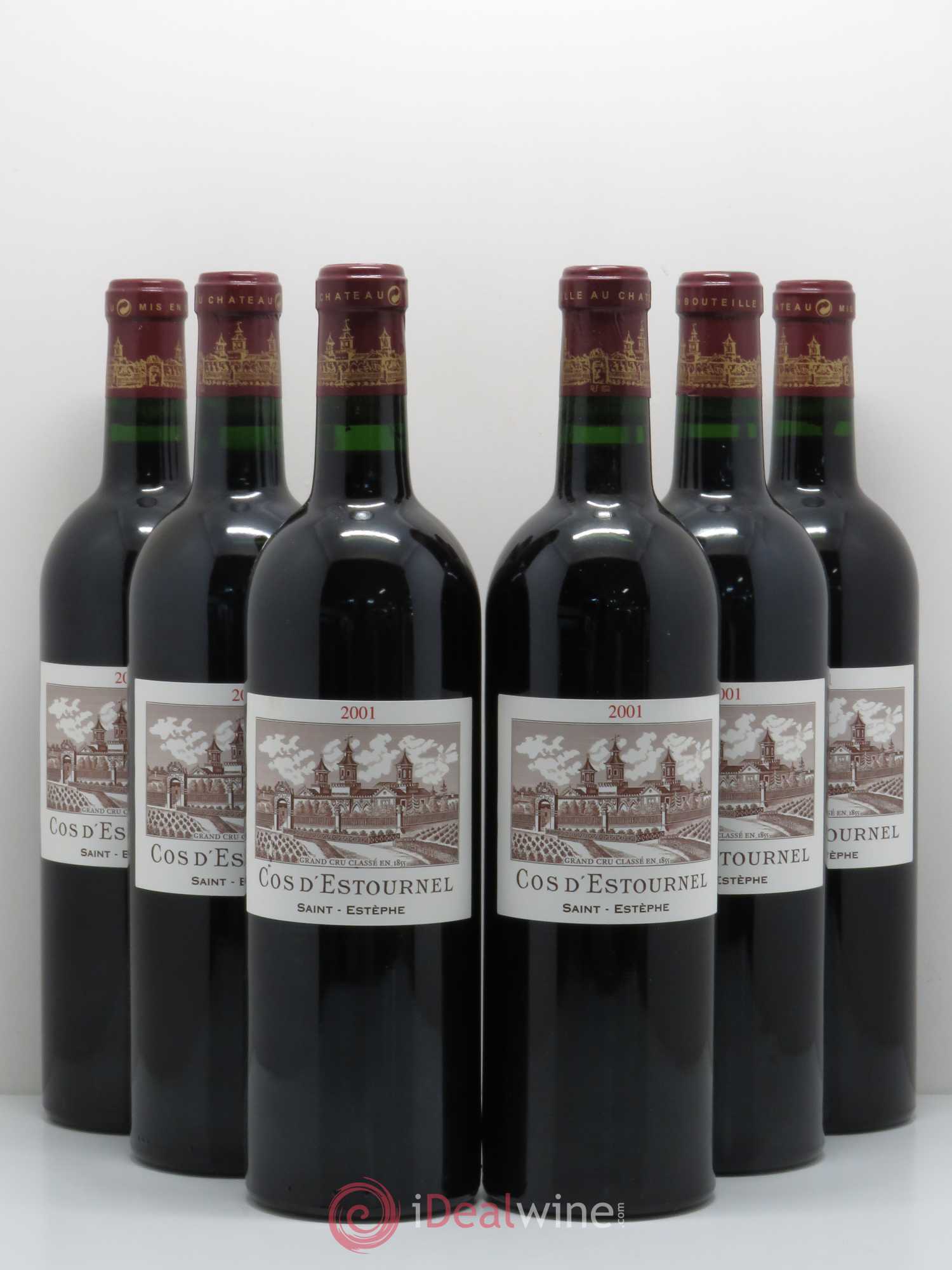 Cos d'Estournel 2ème Grand Cru Classé 2001 - Lot de 6 bouteilles - 0
